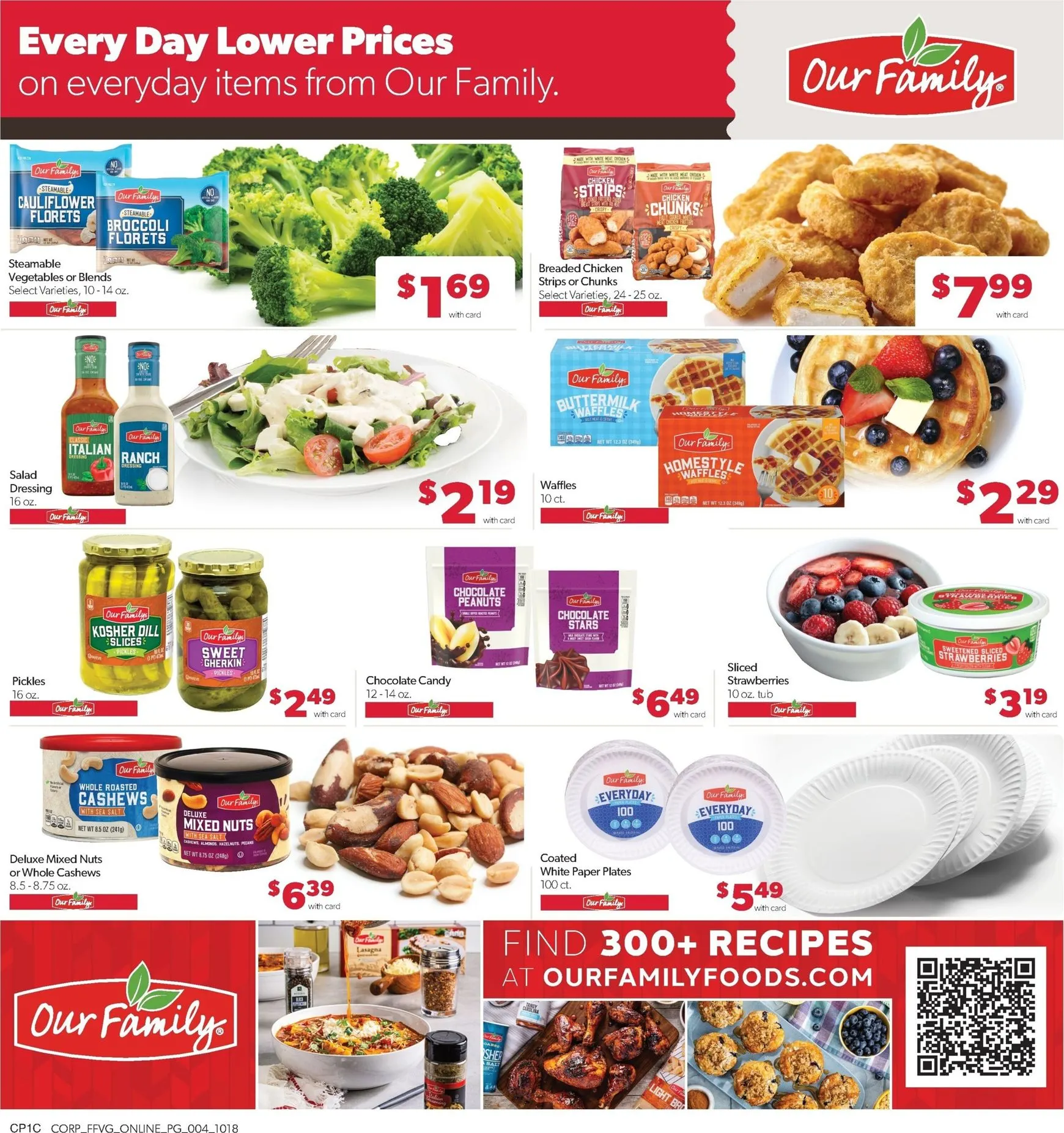 Weekly promotion Current Family Fare leaflet valid from Sunday 10/18/2026 to Saturday 10/24/2026 spanning from October 18 to October 24 2026 - Page 9 for Catalogue 365