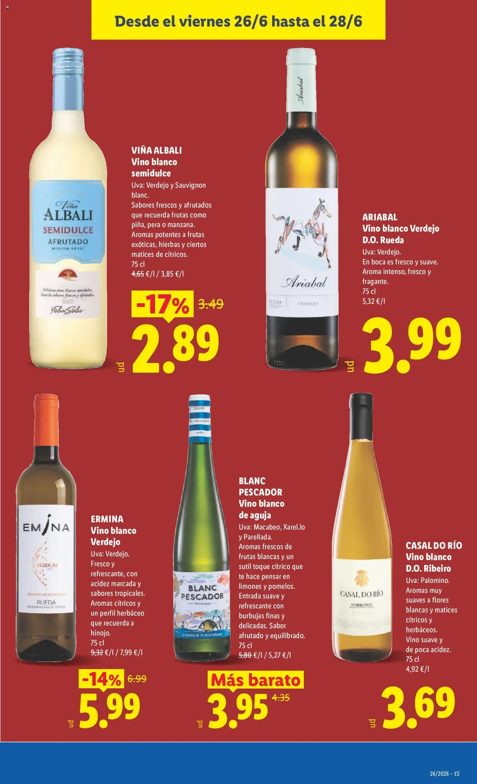 Catálogo de Lidl folleto del 22/06/2026 | Ofertas 22 de junio al 28 de junio 2026 - Página 27