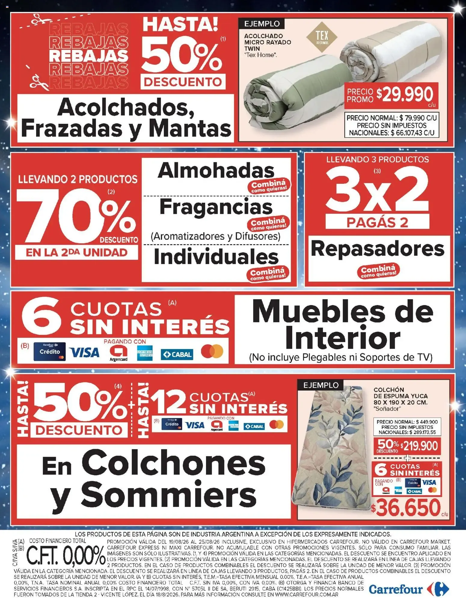 Ofertas de Carrefour Ahorro Gigante: Ofertas Hiper y Market 19 de agosto al 25 de agosto 2026 - Página 24 del catálogo