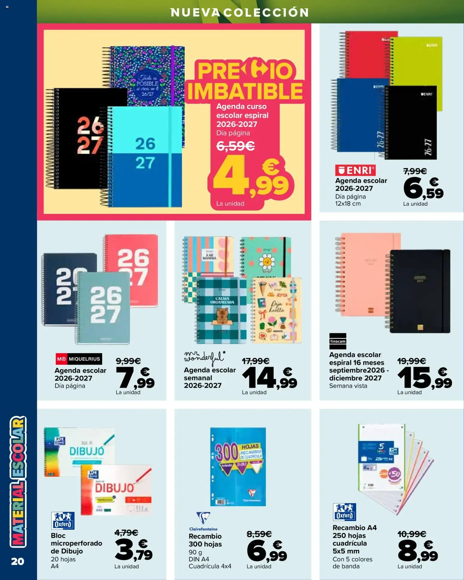 Catálogo de Carrefour Vuelta al cole del 18/08/2026 | Catálogo 18 de agosto al 18 de septiembre 2026 - Página 20
