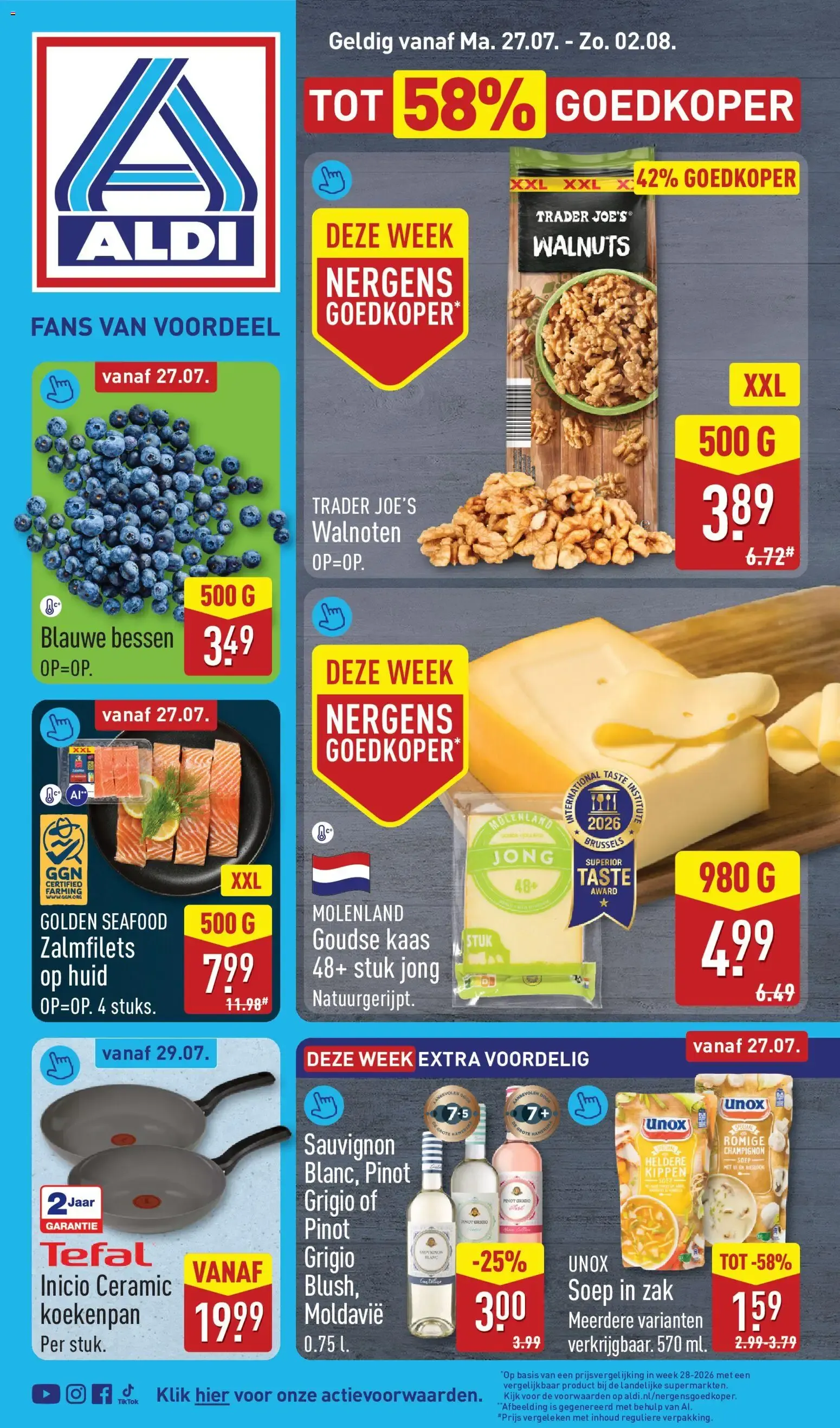 Aldi folder vanaf 27-07-2026 (volgende, deze week) van 27 juli tot 2 augustus 2026 - Folder pagina 1