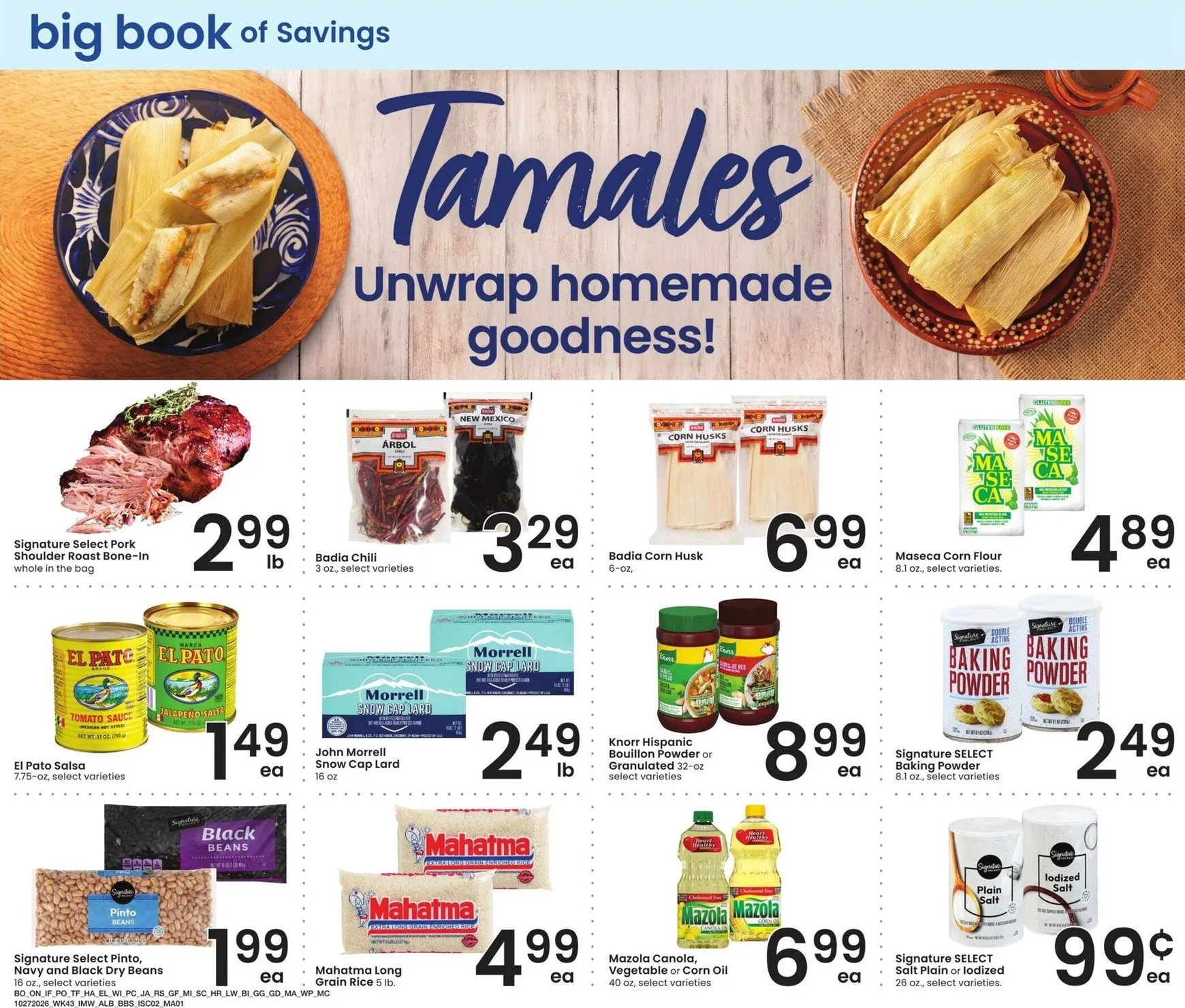 Weekly ad Current Albertsons - Big Book of Savings leaflet valid from Tuesday 10/27/2026 to Monday 11/30/2026 from October 27 to November 30 2026 - Page 4