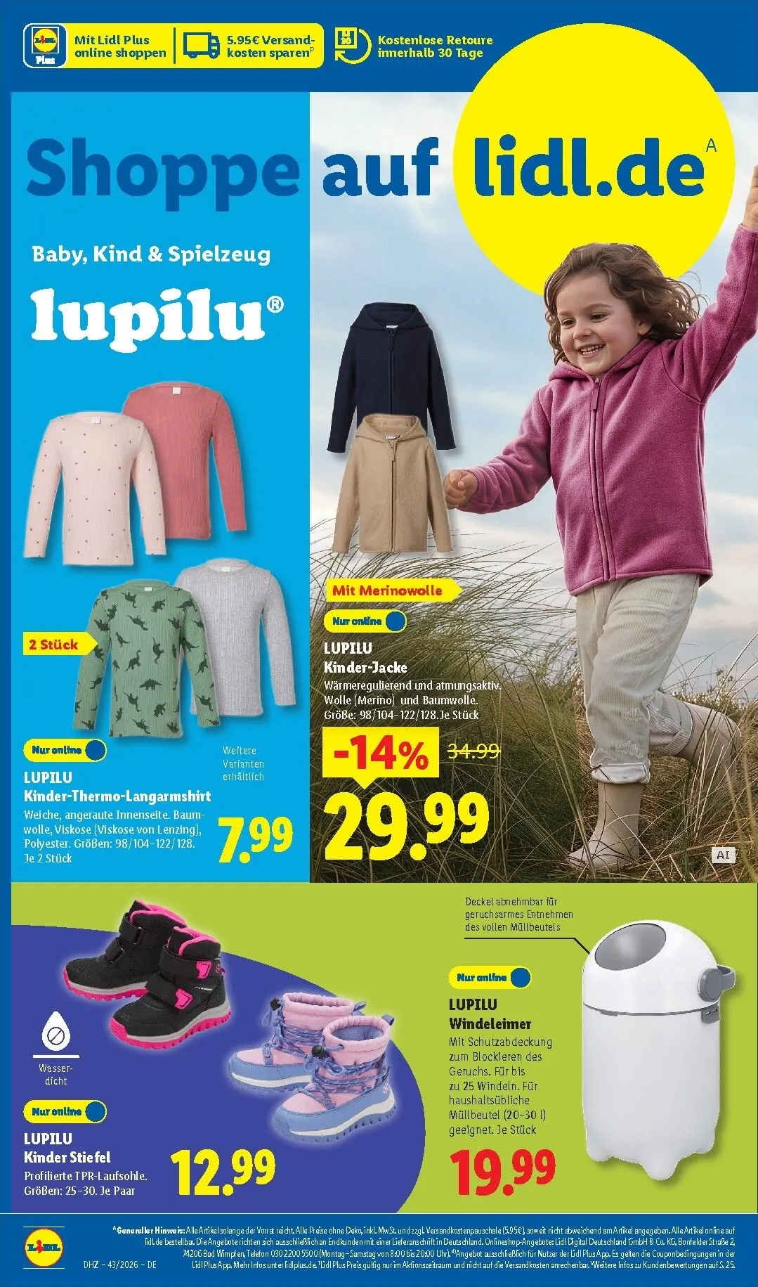 Lidl Prospekt nächste Woche – von Montag 19.10.2026 bis Samstag 24.10.2026 von 19. Oktober bis 24. Oktober 2026 - Prospekt seite 7