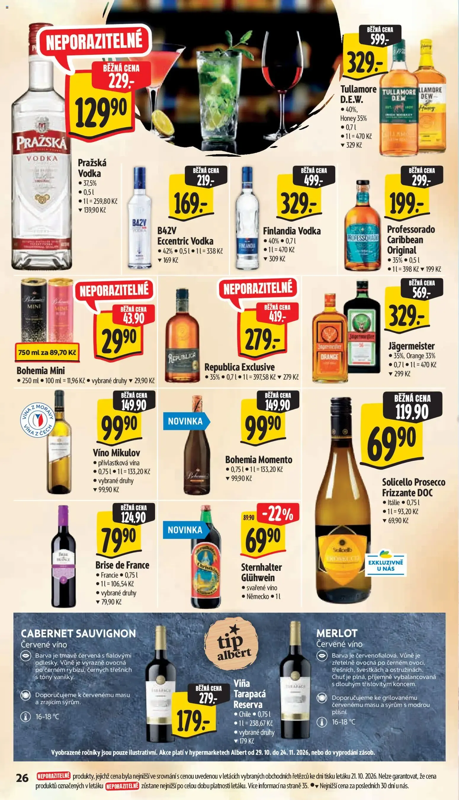 Albert leták - Hypermarket od 28.10.2026 - Akční leták - 29. října 3. listopadu 2026 - Page 34