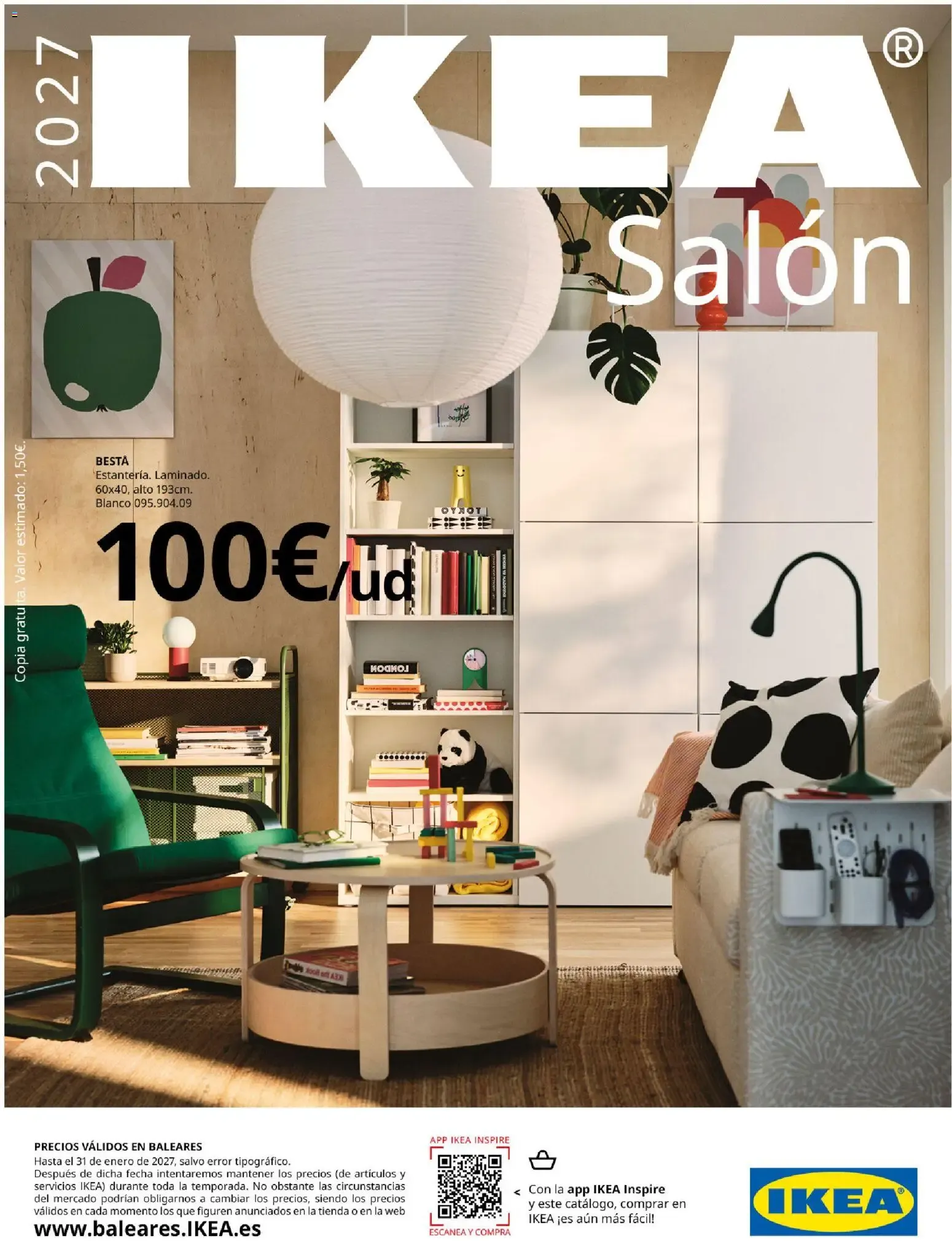 Catálogo de IKEA Salón 1 de septiembre al 31 de enero 2027 - Página 1