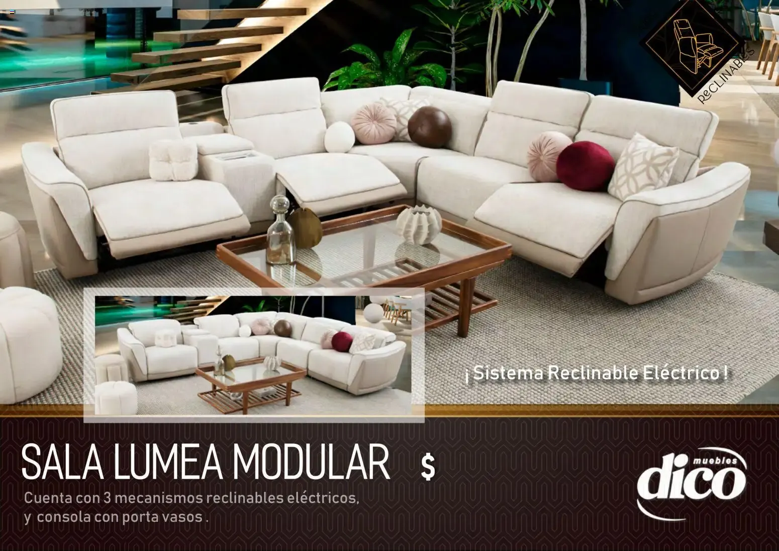 Catálogo de Muebles Dico catálogo Salas reclinables (27/03/2026 - 31/08/2026) - catálogo en línea 27 de marzo al 31 de agosto 2026 - Pagina 8