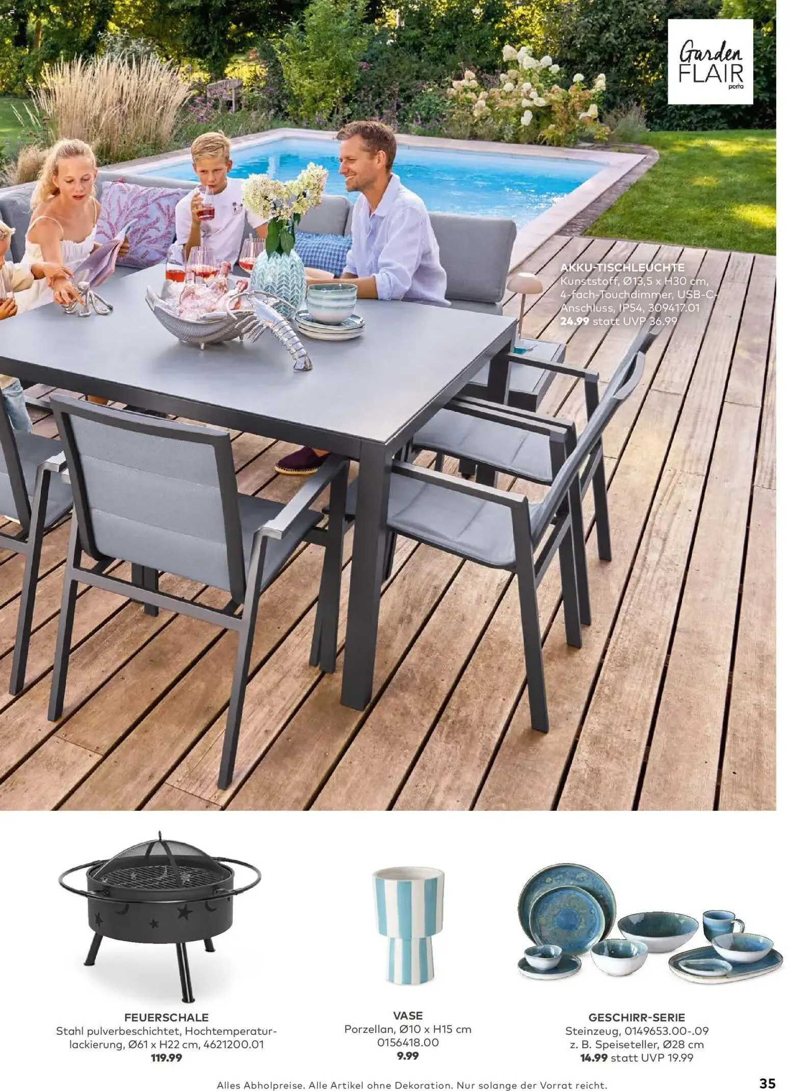Porta! Gartenmöbel Katalog (ab 01.03.2026) zum Blättern von 1. März bis 31. August 2026 - Prospekt seite 34