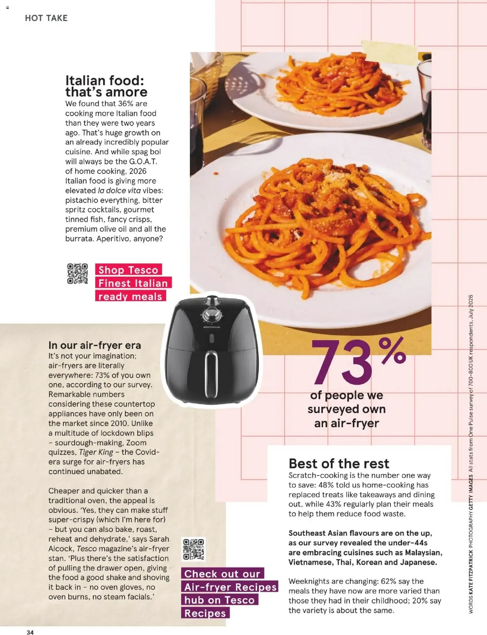 Tesco Magazine October 2026 (01/10/2026 - 31/10/2026) - Offers Online from 1 October to 31 October 2026 - Catalogue Page 34
