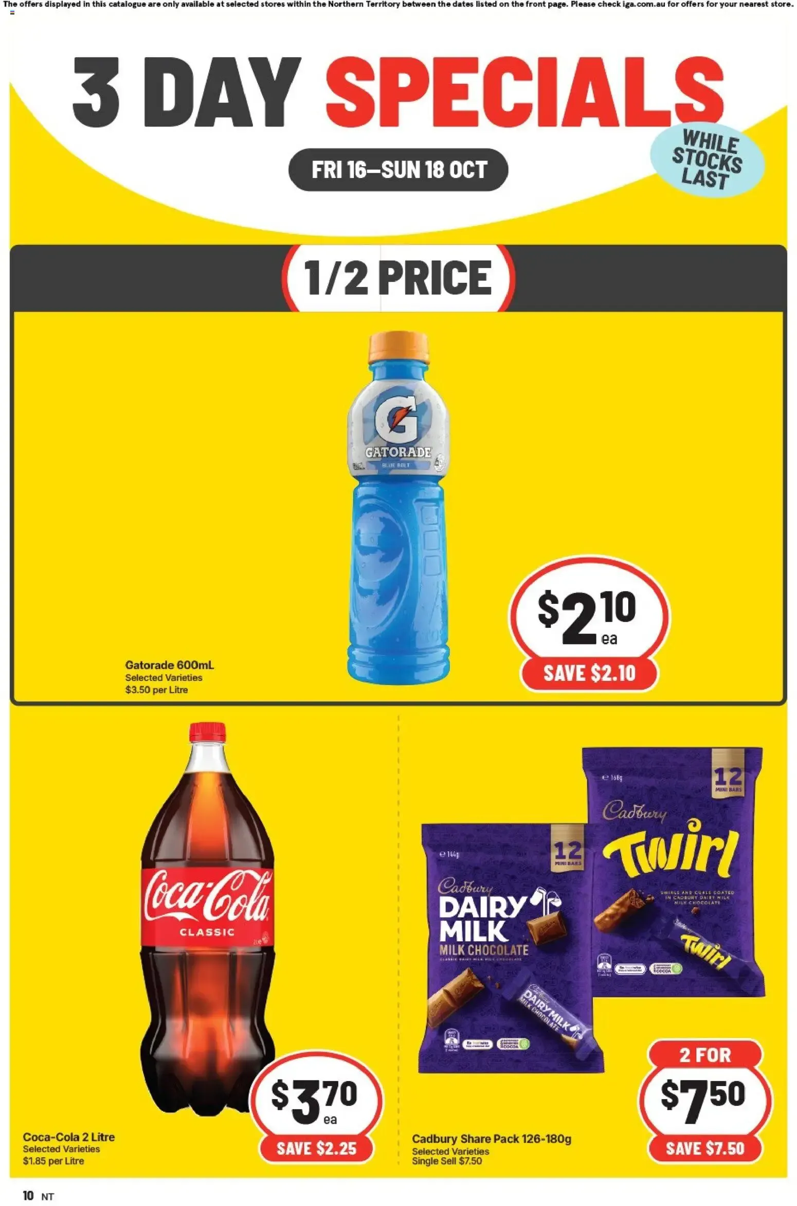 3 DAY SPECIALS - Catalogue valid from 16 October to 18 October 2026 - page 2