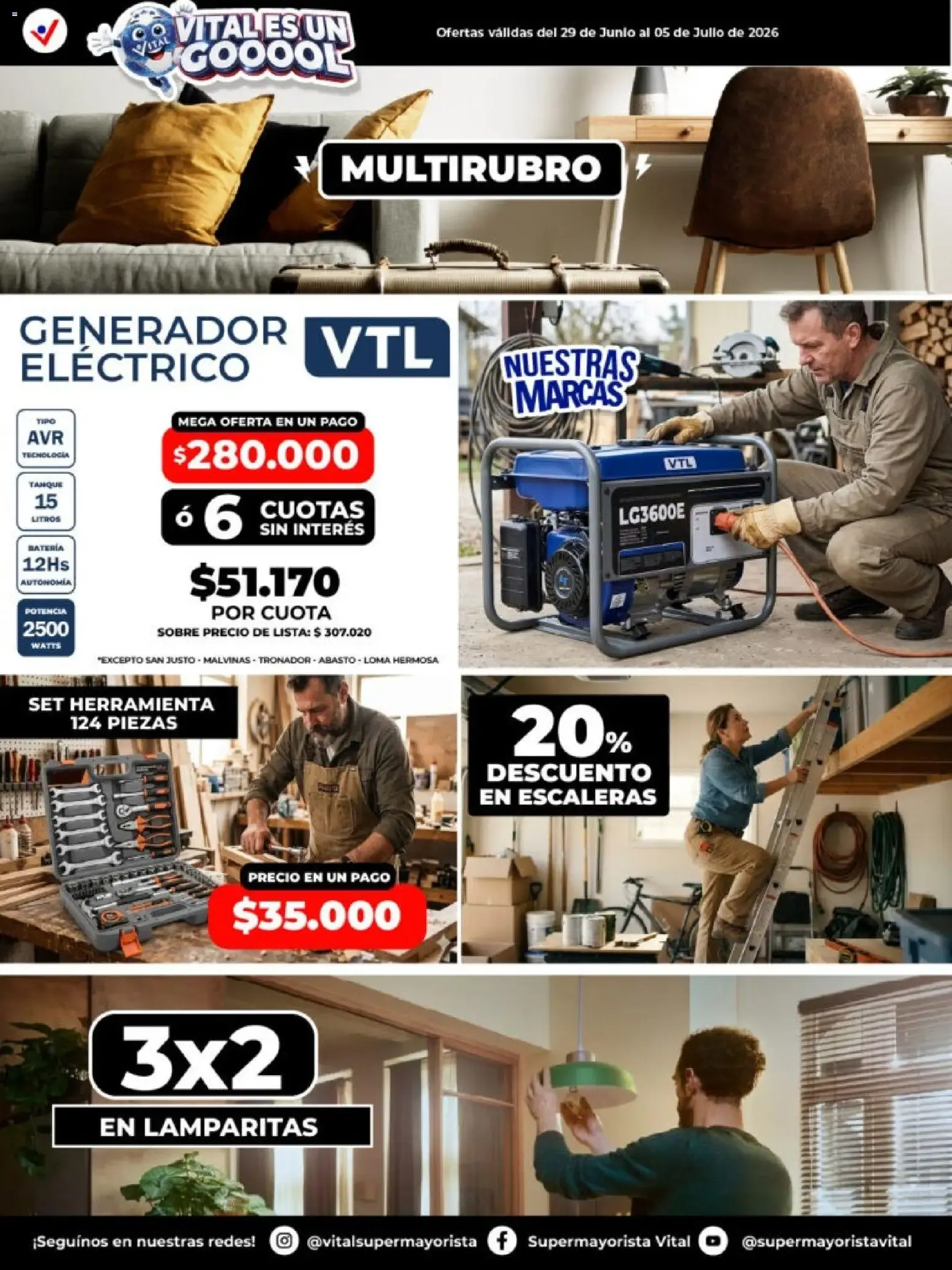 Ofertas de Vital - Ofertas de Smart TVs y Pelota de Regalo 29 de junio al 5 de julio 2026 - Página 5 del catálogo