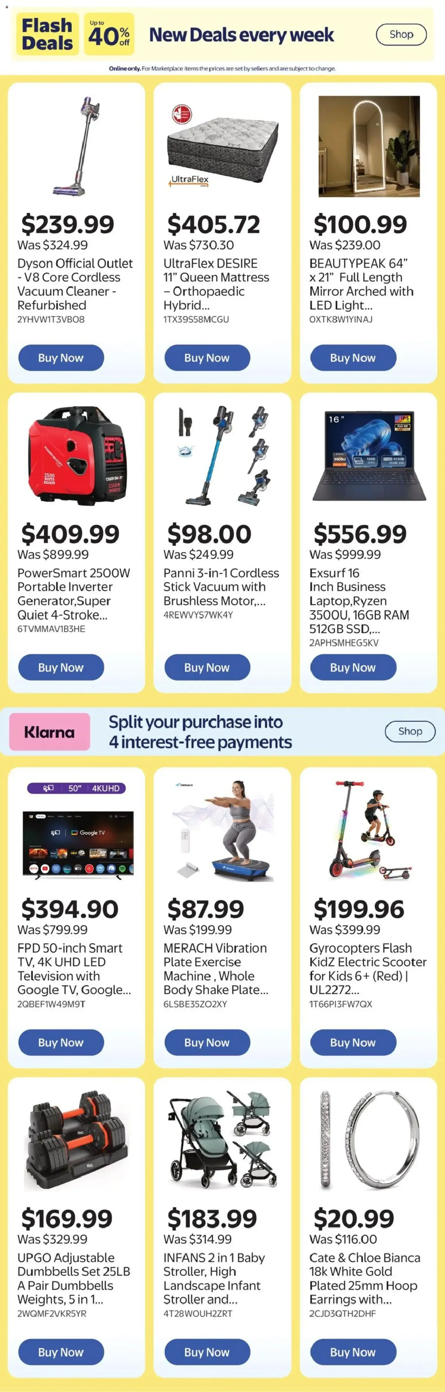 Walmart weekly flyer from Oct 15, 2026 > weekly specials & deals from October 15 to October 21 2026 - flyer page 12