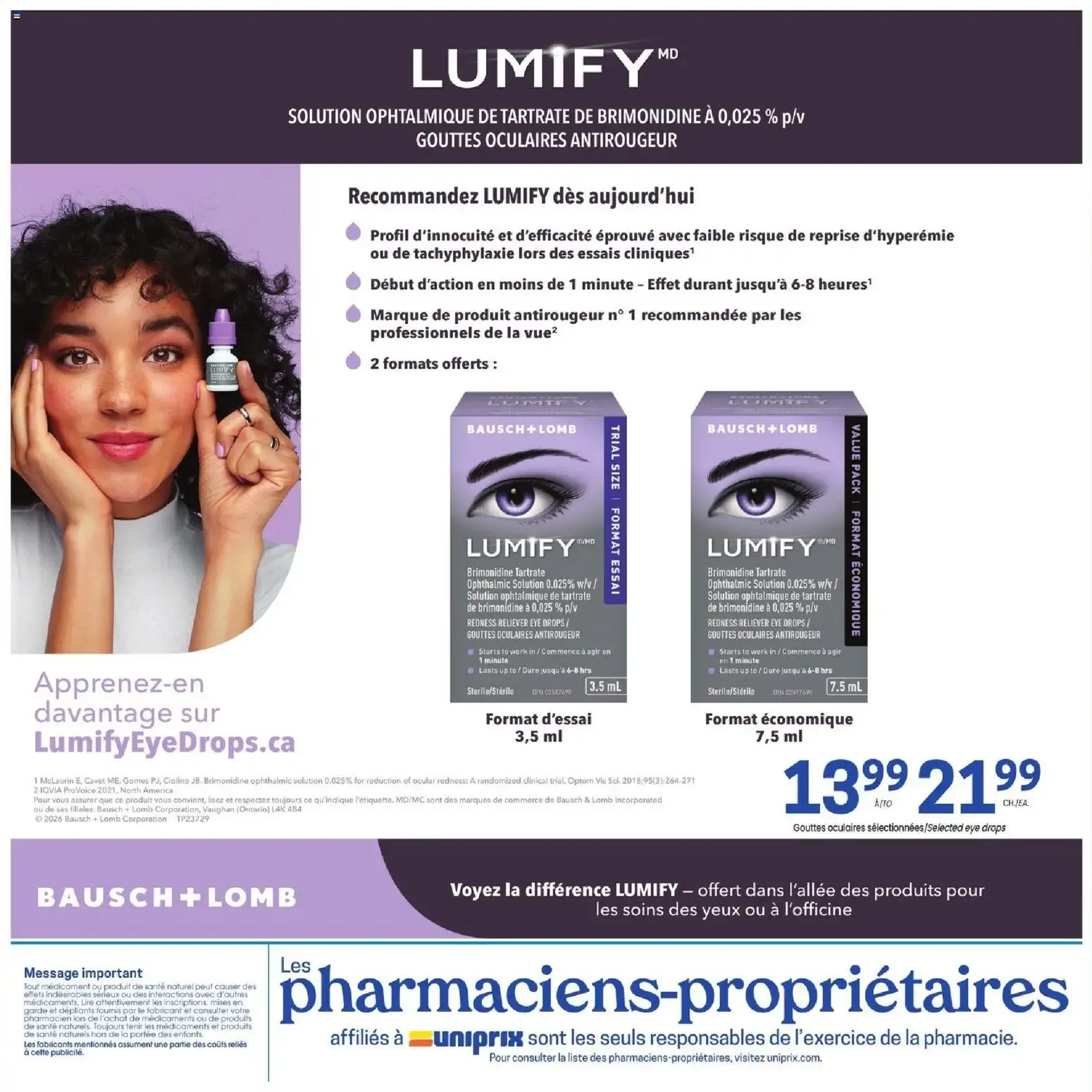 Uniprix weekly flyer / circulaire from Jun 4, 2026 > weekly specials & deals from June 4 to June 10 2026 - flyer page 7