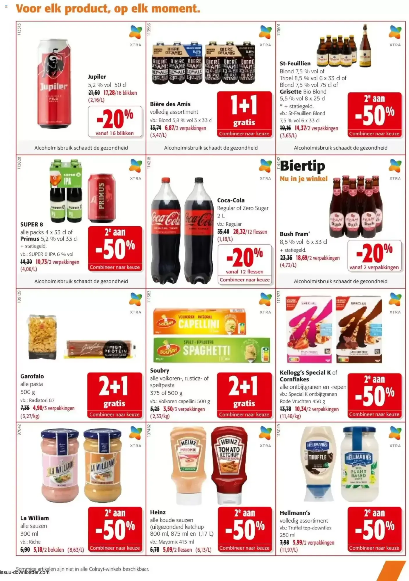 Alle acties van 17 juni tot 30 juni 2026 - folder pagina 7