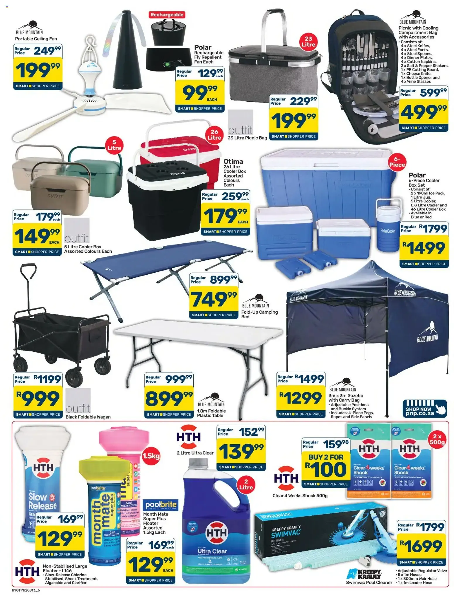 Pick n Pay Hypermarket GMD Summer, Outdoor, Braai, Garden Specials (21/09/2026 - 06/10/2026) Online from 21 September to 6 October 2026 - Catalogue Page 6