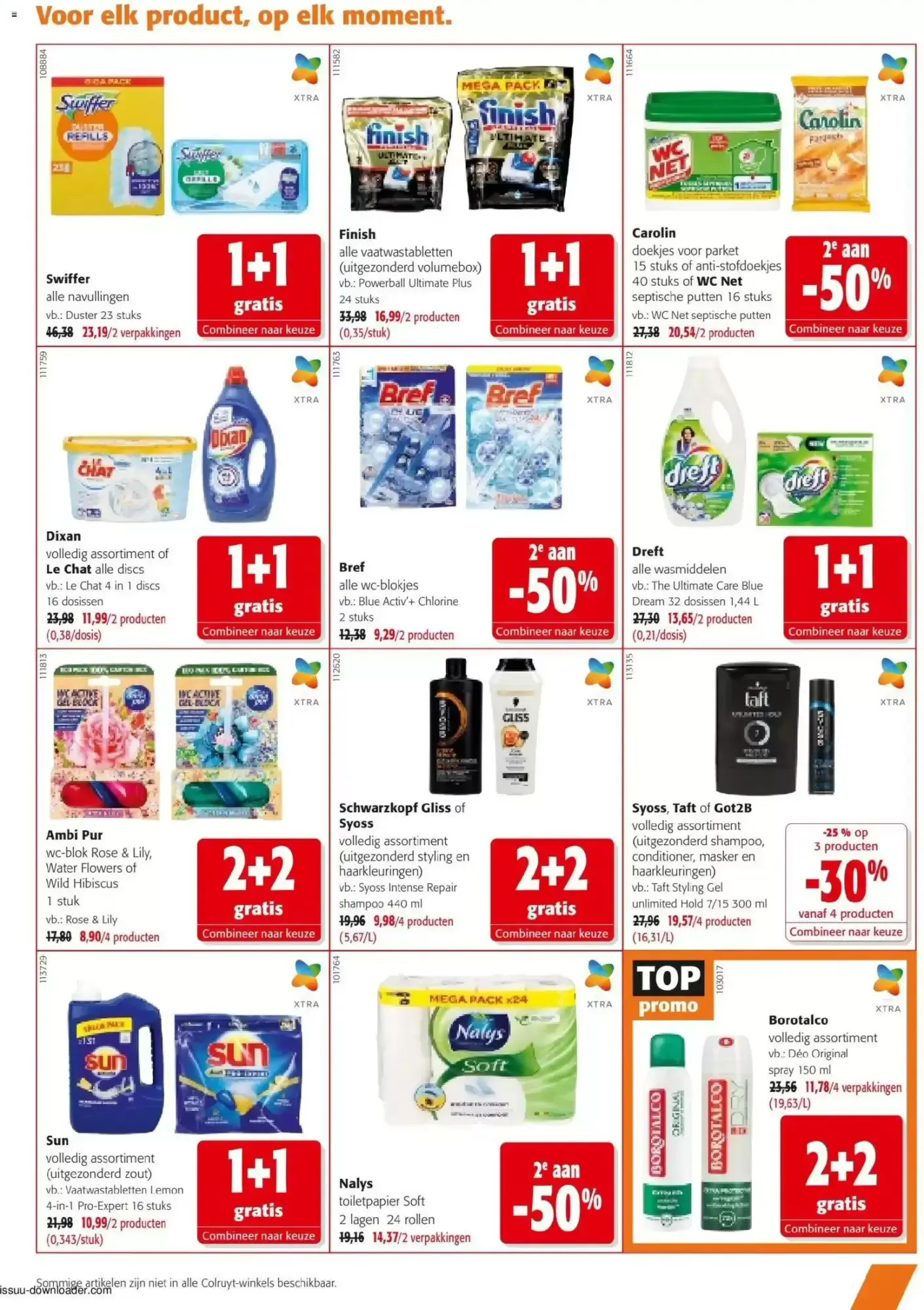 Alle acties van 17 juni tot 30 juni 2026 - folder pagina 15