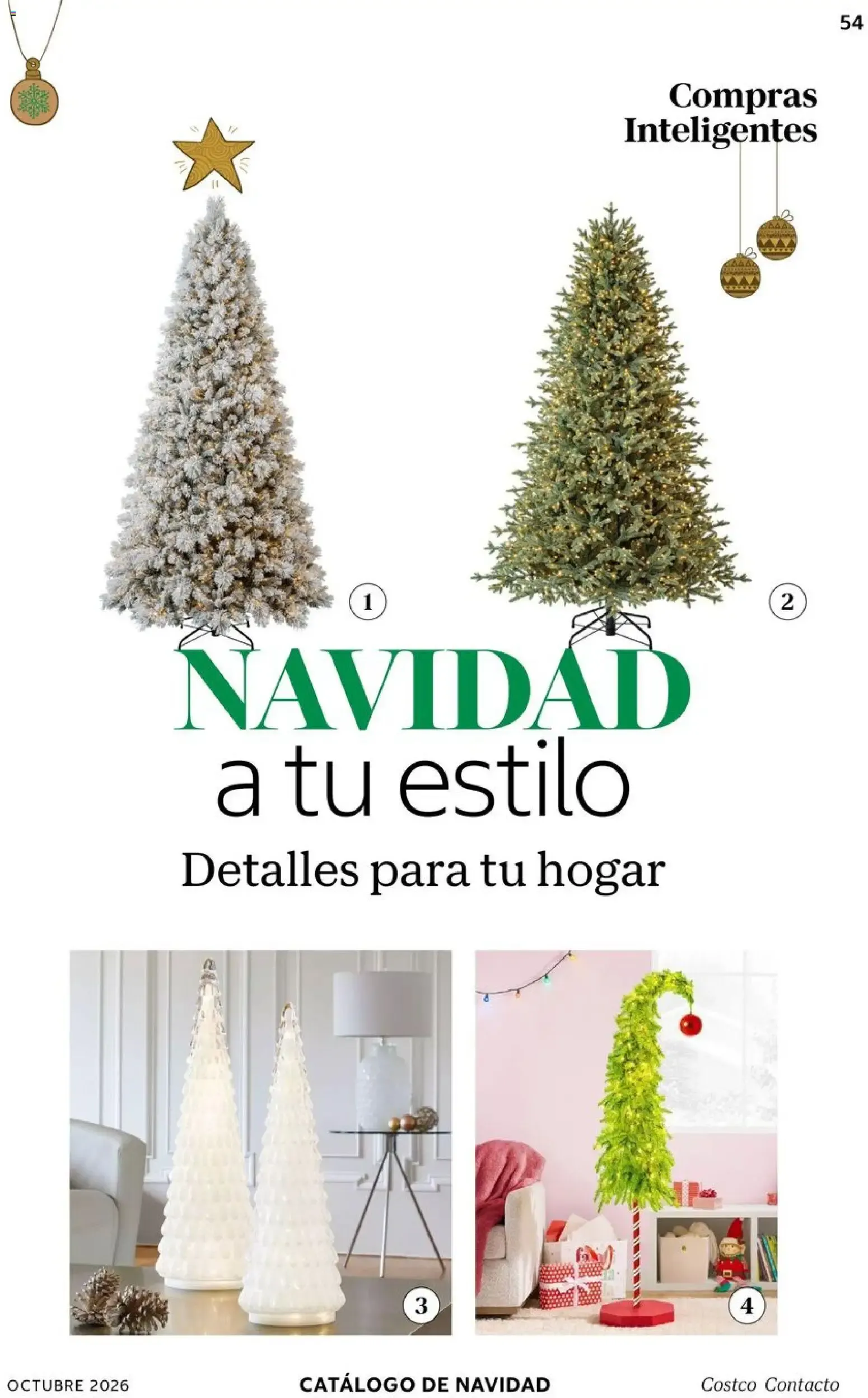 Catálogo de Costco Contacto: Navidad en Costco 1 de octubre al 31 de octubre 2026 - Pagina 54