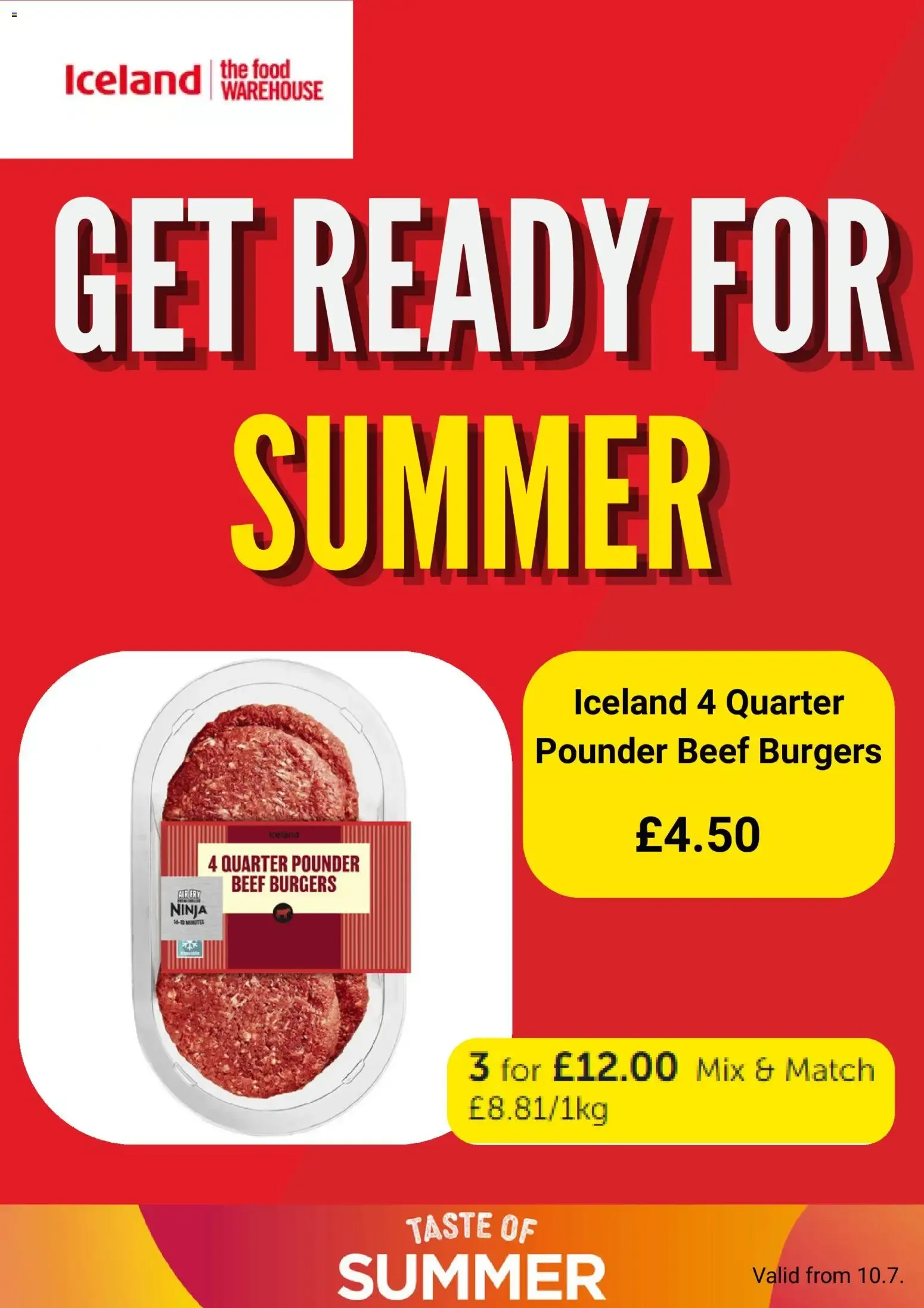 Get Ready For Summer from 10 July to 6 August 2026 - Catalogue Page 1