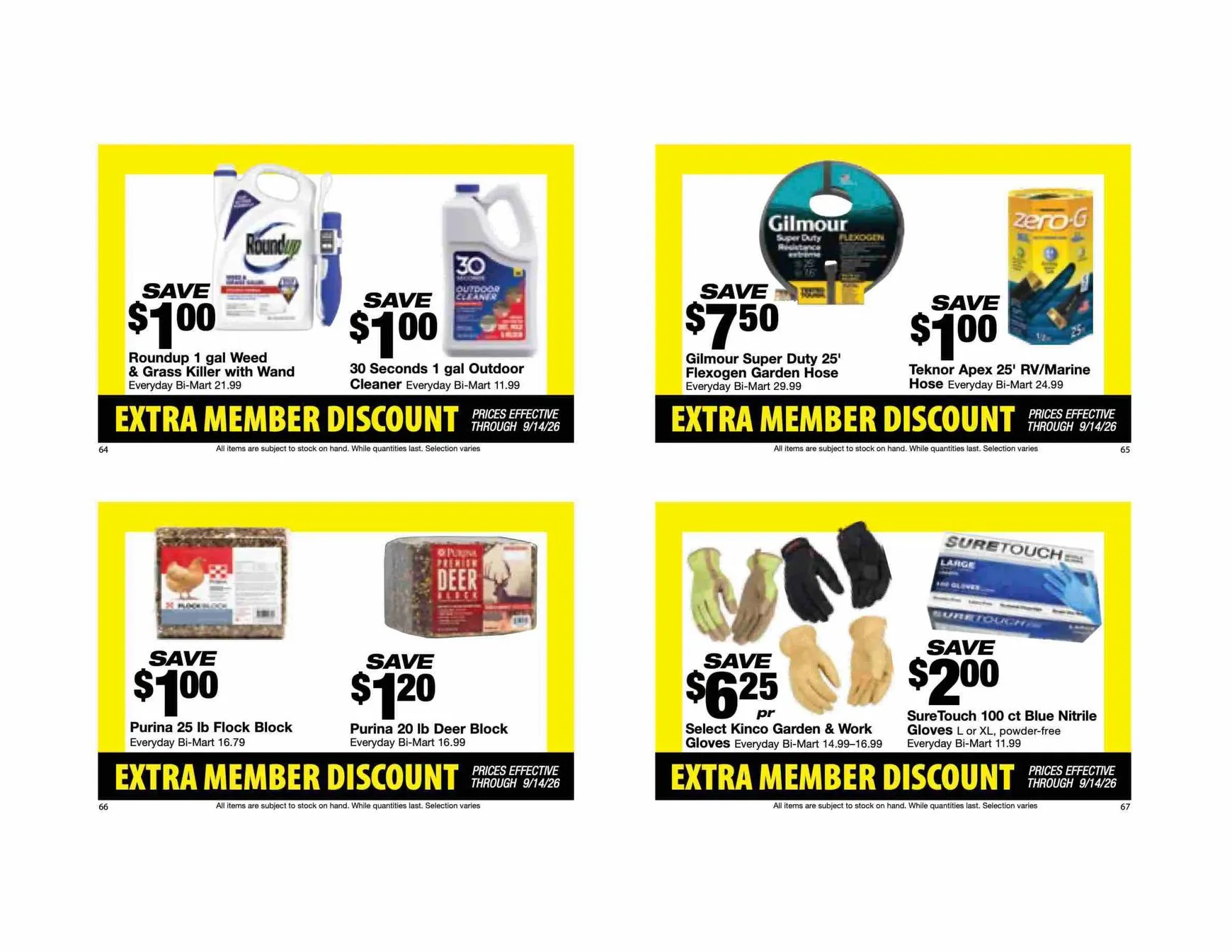 Weekly ad Current Bi-Mart - Extra member discount book leaflet valid from Tuesday 08/25/2026 to Monday 09/14/2026 from August 25 to September 14 2026 - Page 18