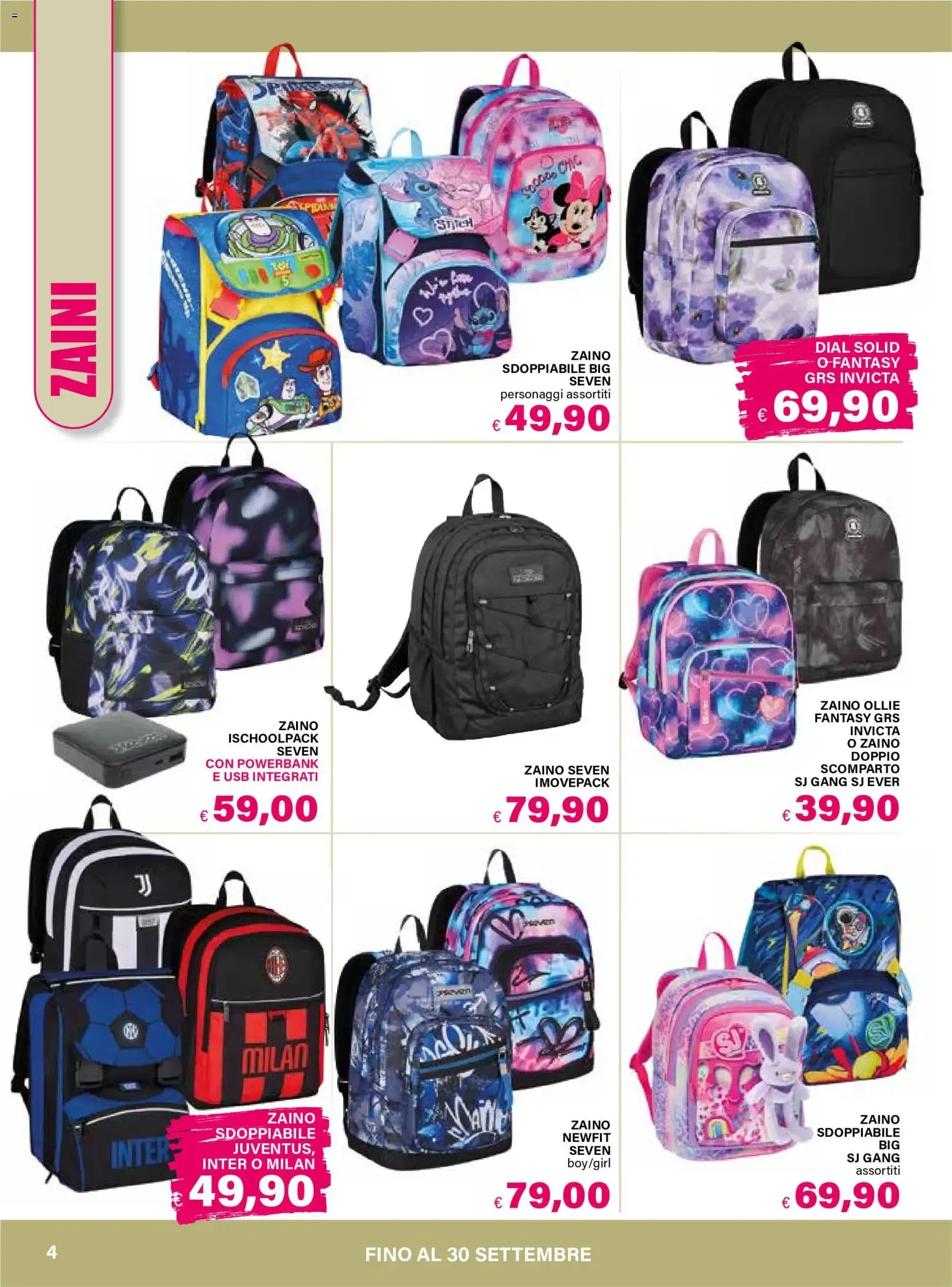 Il Gigante Ipermercati - Catalogo Scuola: Maestreee... Stiamo Tornando! da 6 agosto a 30 settembre di 2026 - Pagina del volantino 4
