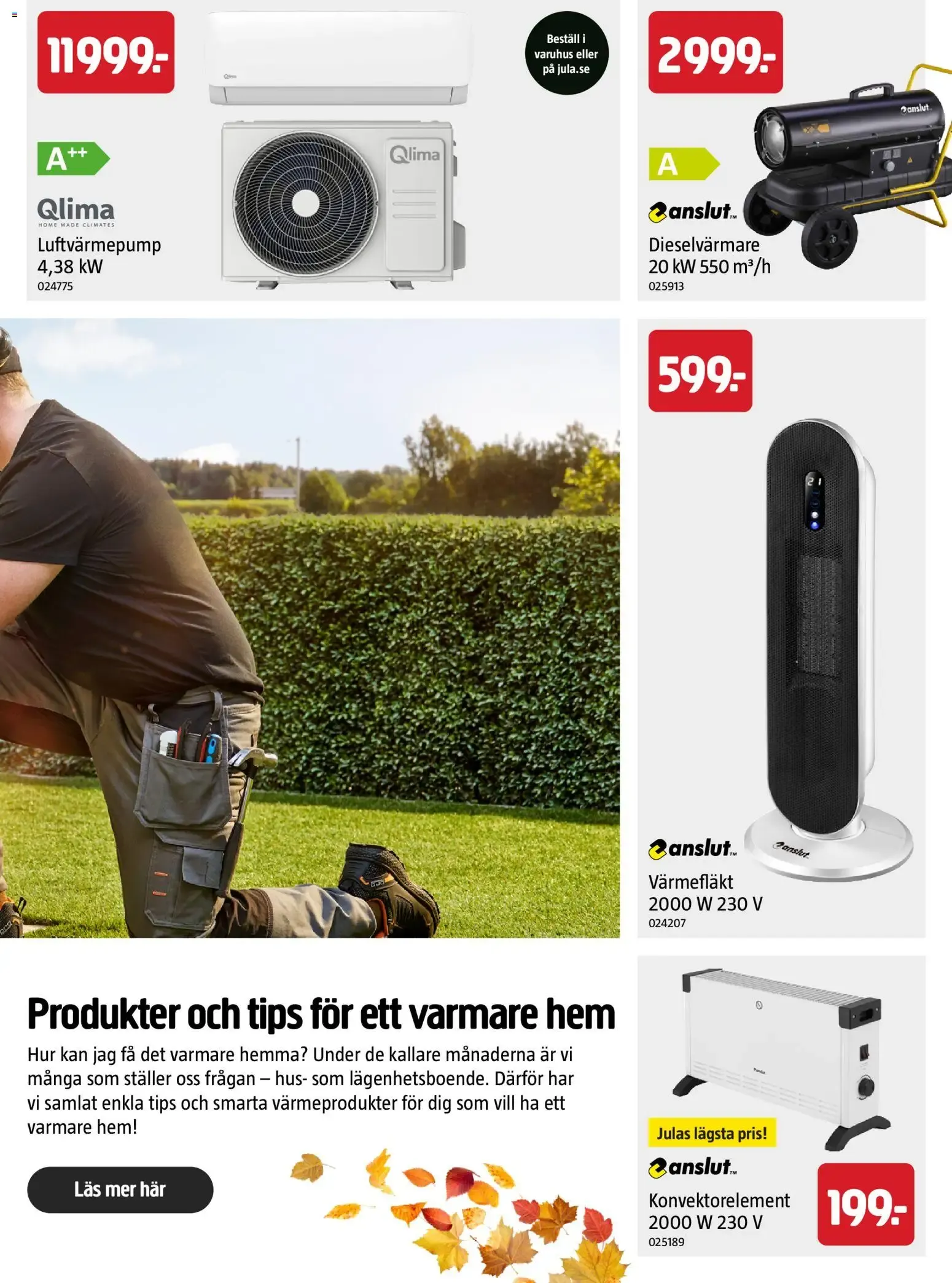 Jula: Blås liv i din fixarhöst! från 1 september till 30 oktober 2026 - Reklamblad sidor 37