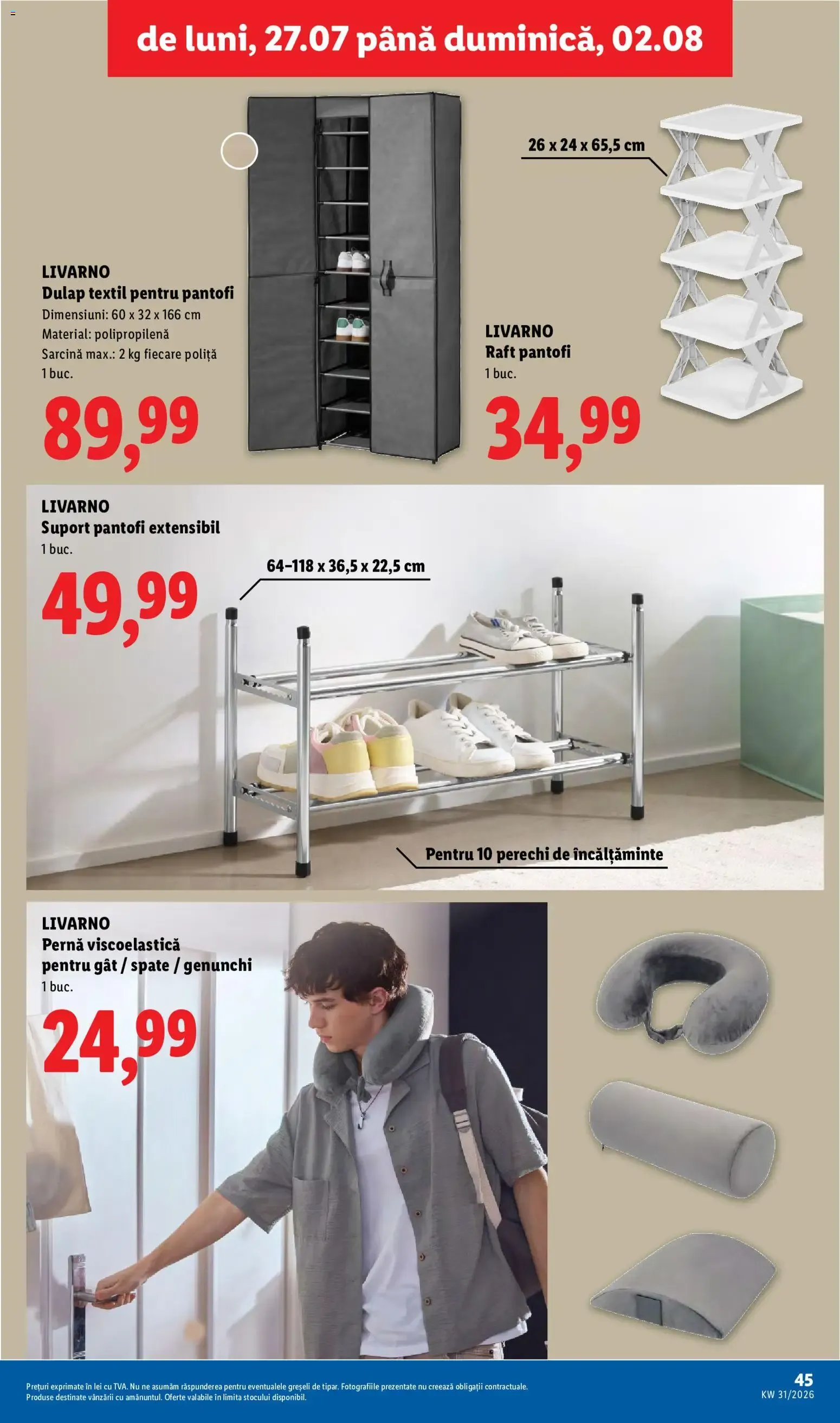 Catalog Catalog LIDL 27.07.2026 - Oferta și Revista online de la 27 iulie până la 2 august 2026 - Revista Pagina 45