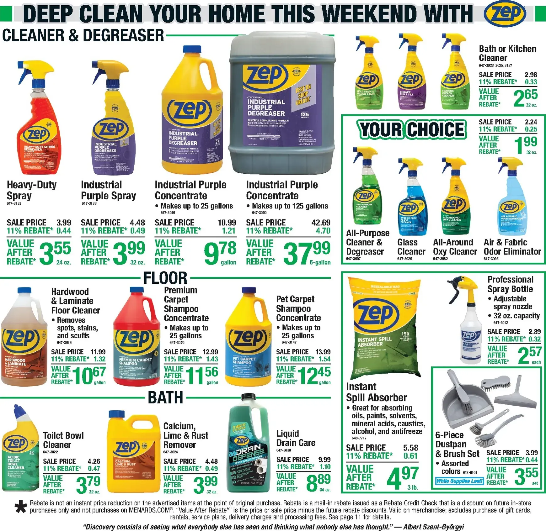 Weekly ad 11% REBATE ON EVERYTHING! from June 18 to June 28 2026 - Page 16