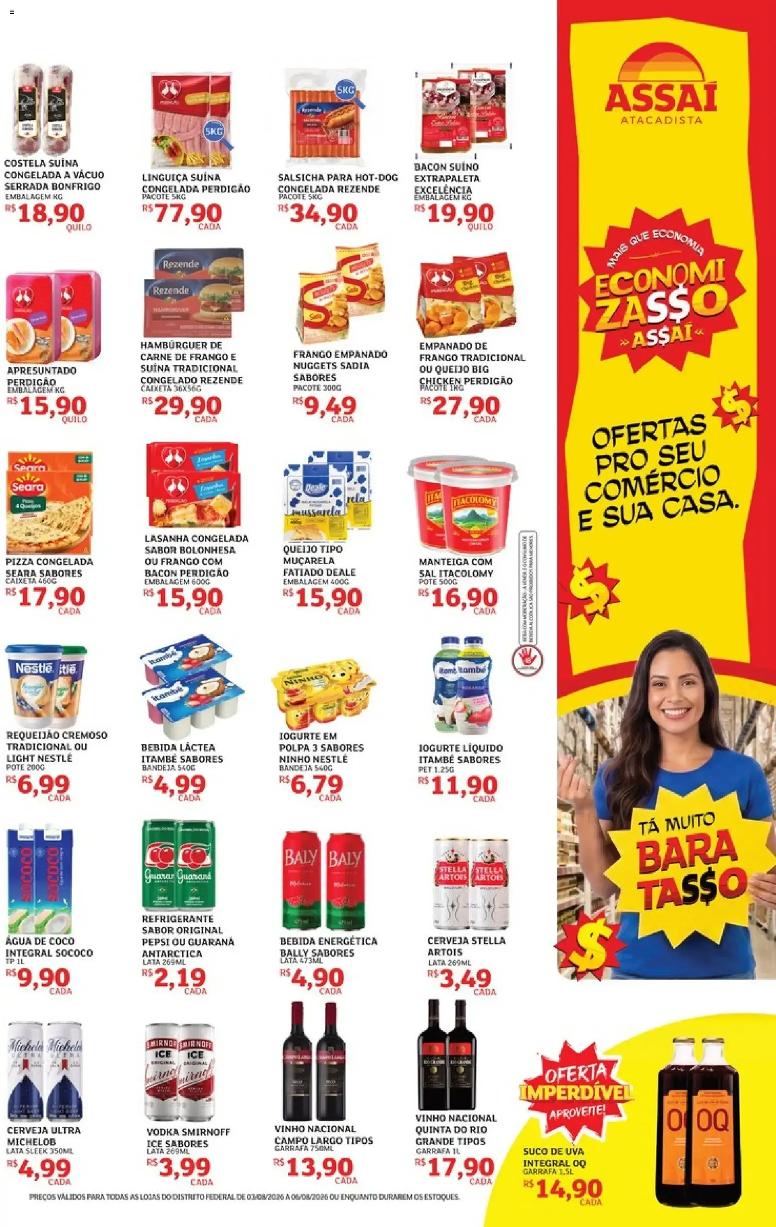 Encarte de Assaí Atacadista ofertas - DF de 03/08/2026 | Promoções Online 3 de agosto até 6 de agosto 2026 - Pagina 3
