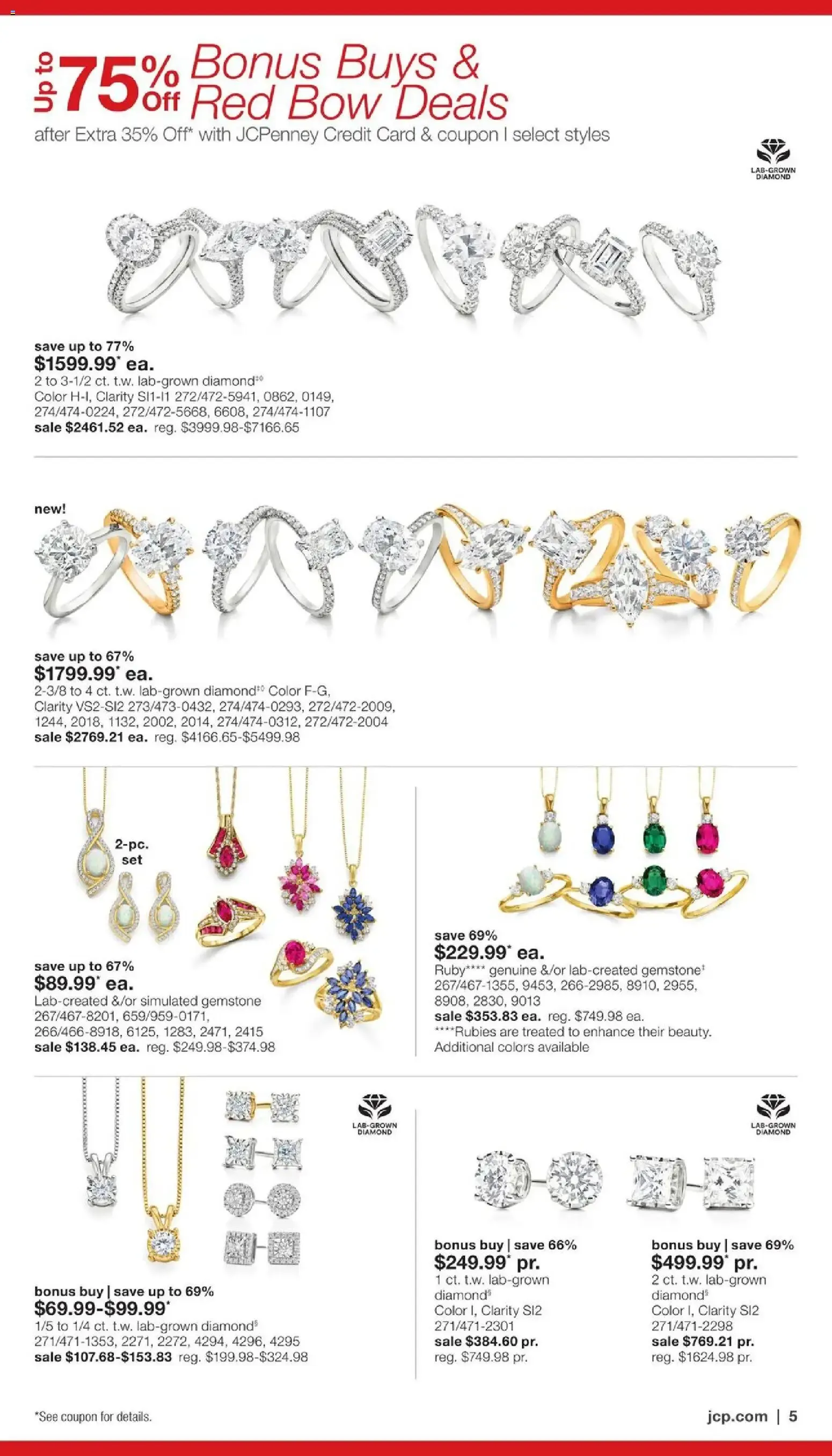 Weekly ad JCPenney Our Biggest Jewelry Sale of the season from September 28 to October 25 2026 - Page 4