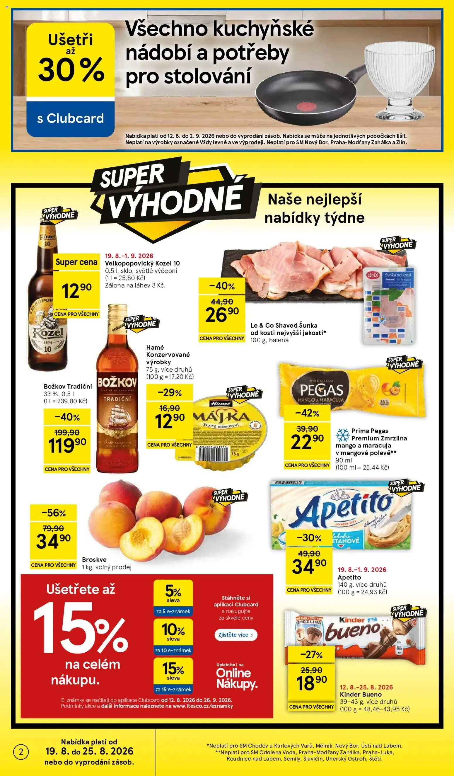 Tesco leták na tento + příští týden 19.08.2026 - 19. srpna 25. srpna 2026 - Page 2