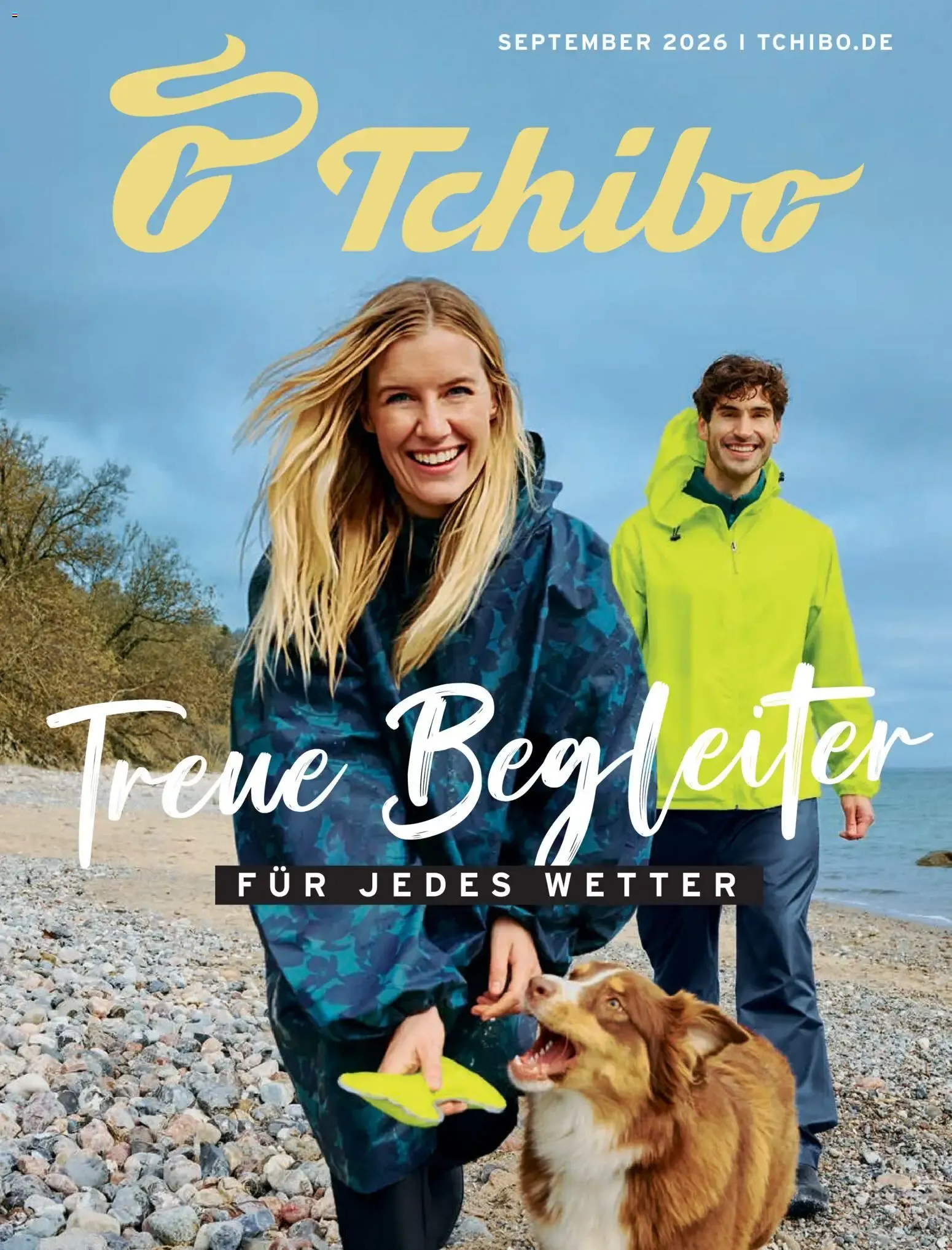 Tchibo: Treue Begleiter für jedes Wetter von 1. September bis 30. September 2026 - Prospekt seite 1