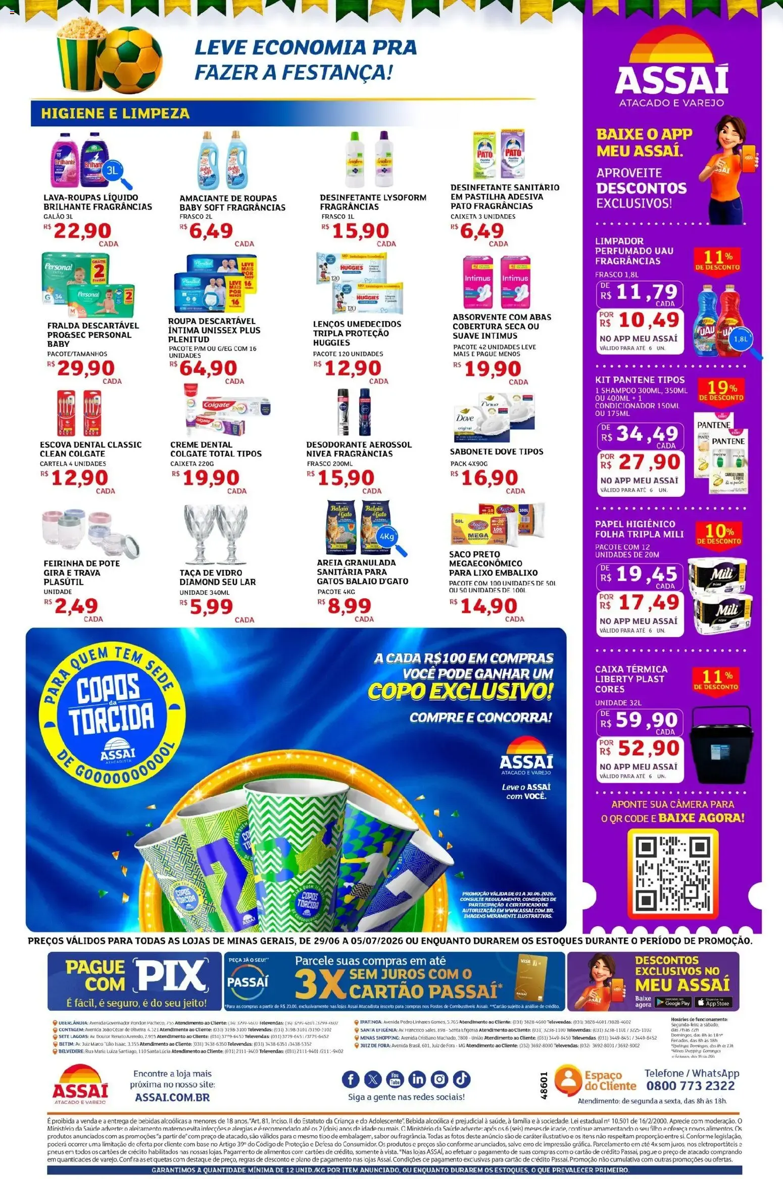 Encarte de Assaí Atacadista ofertas - MG de 29/06/2026 | Promoções Online 29 de junho até 5 de julho 2026 - Pagina 4