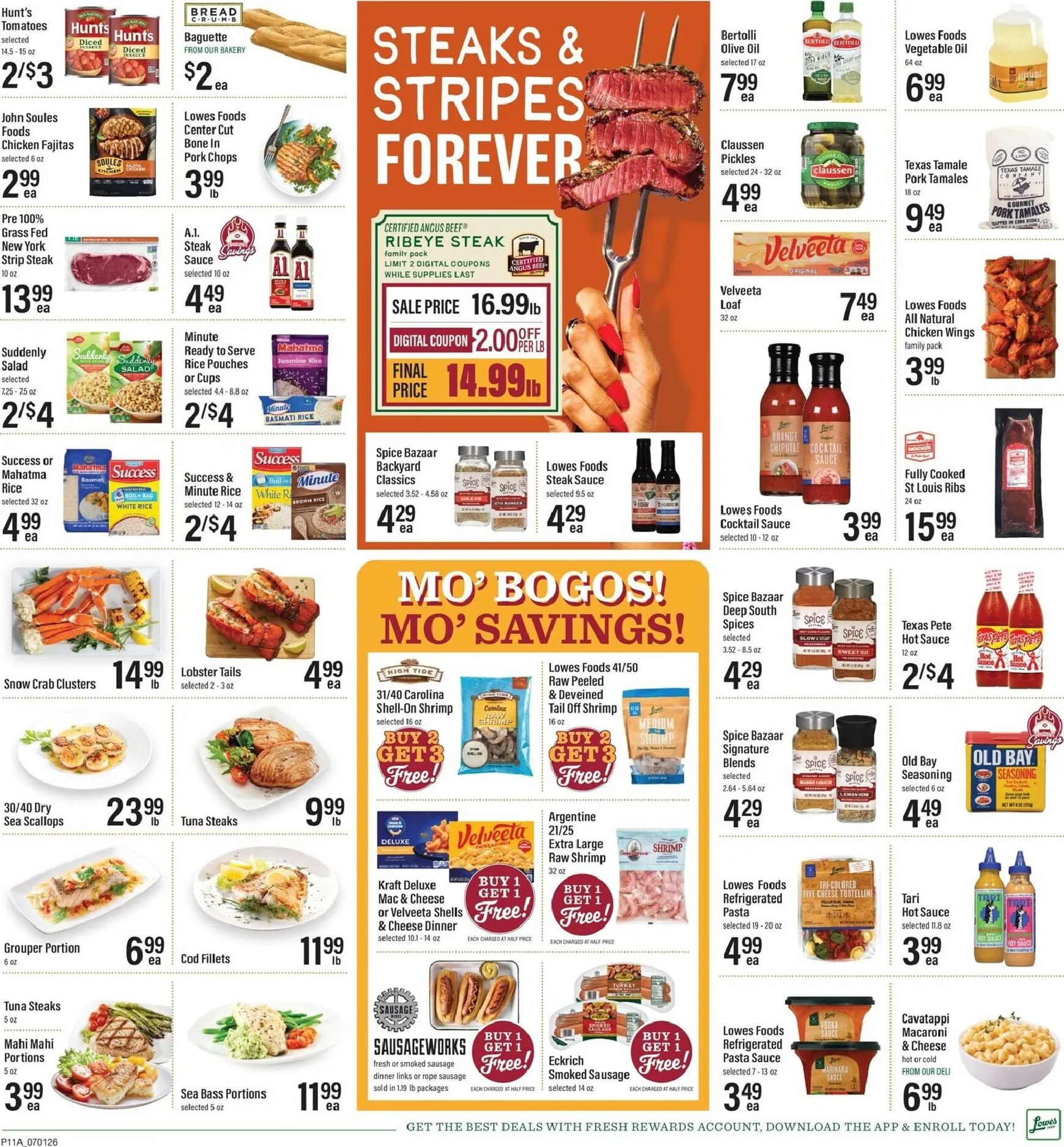 Weekly ad Lowes Foods - July 4th Deals from July 1 to July 7 2026 - Page 17