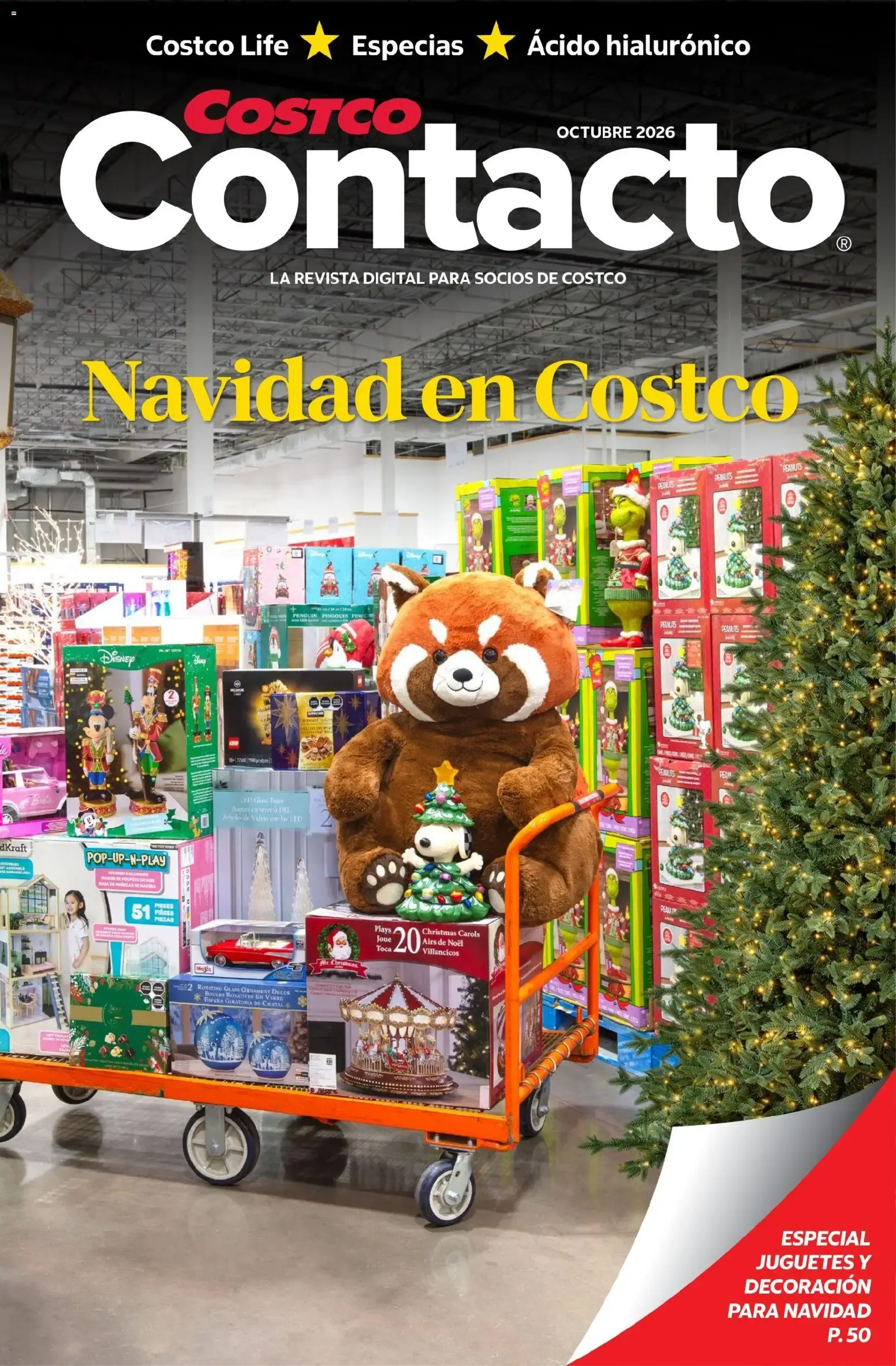 Catálogo de Costco Contacto: Navidad en Costco 1 de octubre al 31 de octubre 2026 - Pagina 1