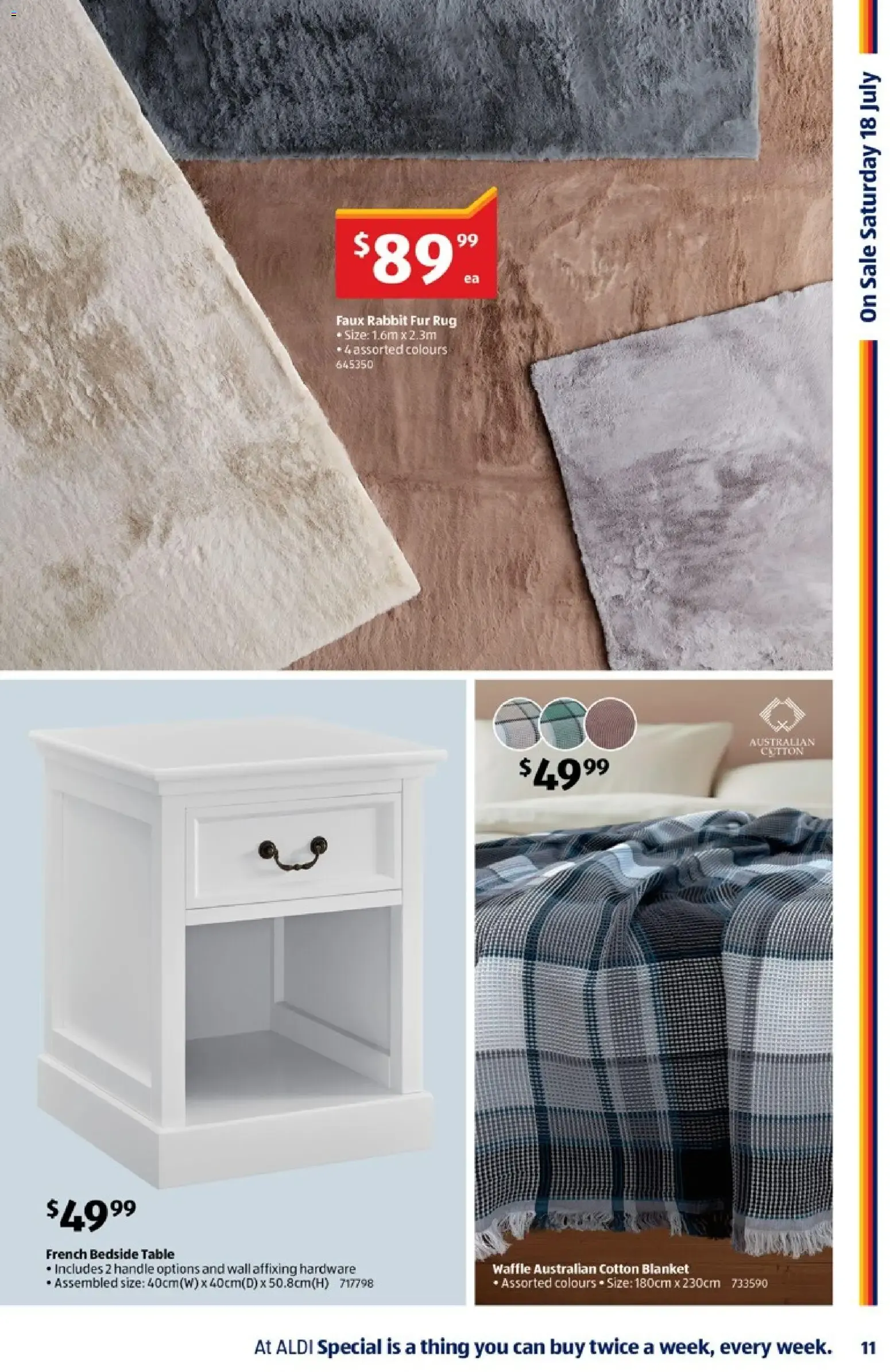 ALDI Special Buys: Dreamy little refresh - Catalogue valid from 15 July to 28 July 2026 - page 11