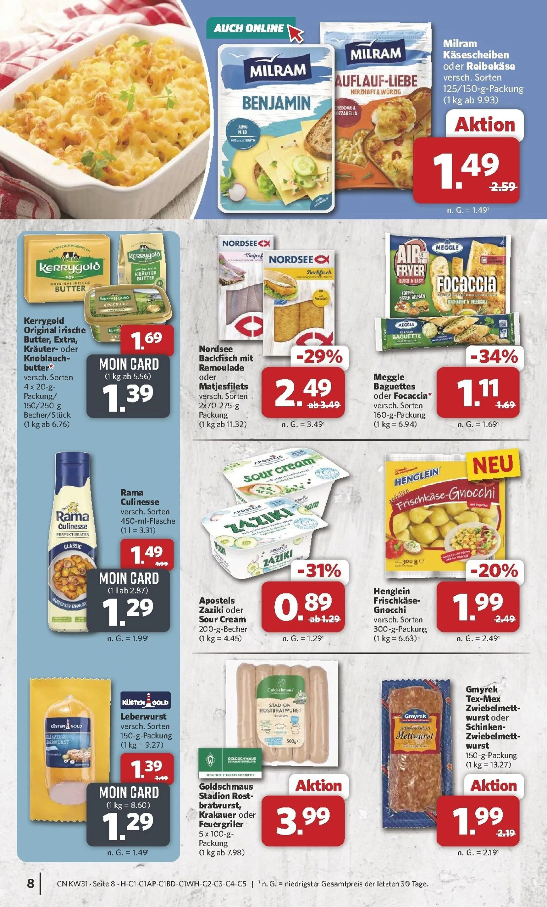 Combi Prospekt – von Montag 27.07.2026 bis Samstag 01.08.2026 von 27. Juli bis 1. August 2026 - Prospekt seite 8