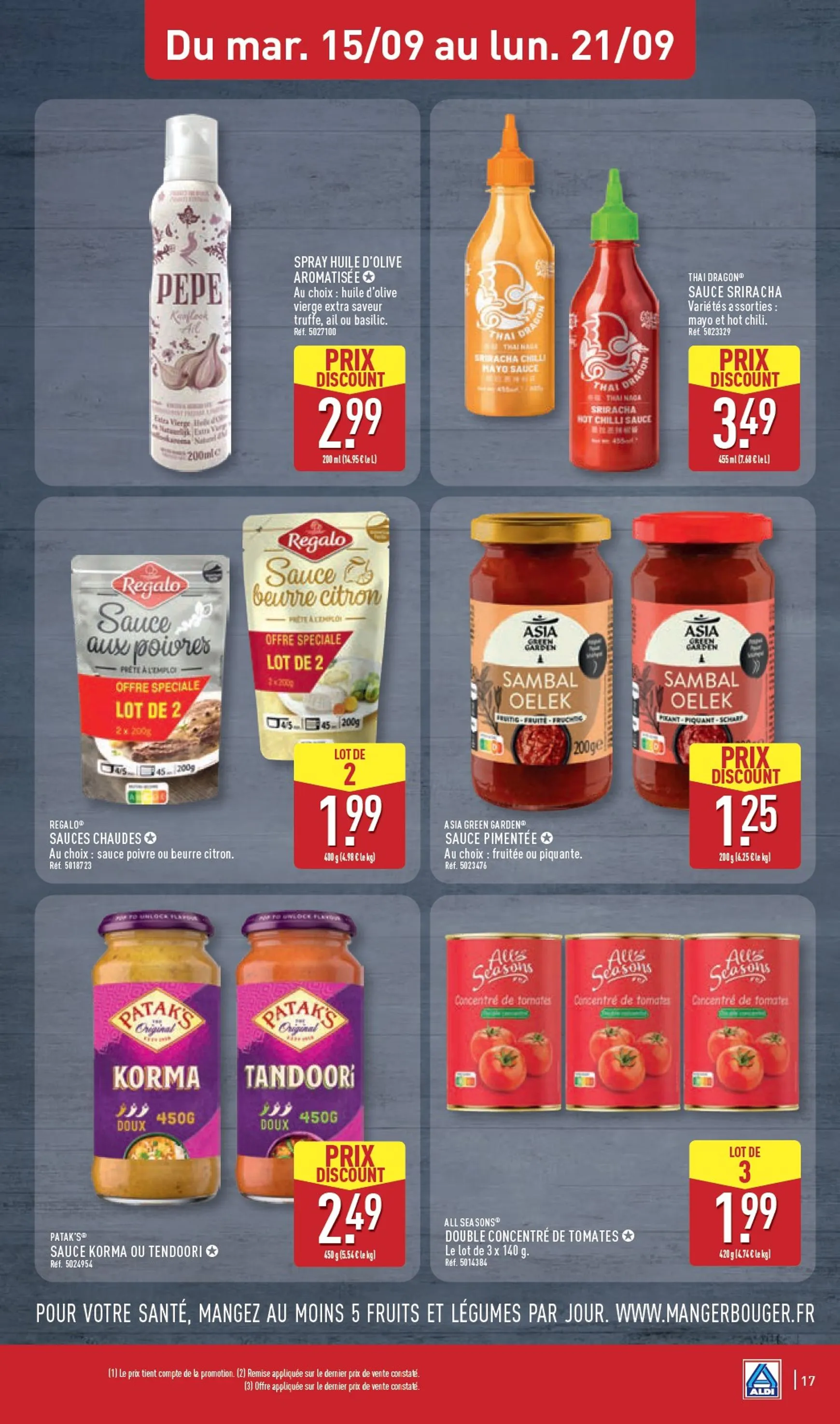 ALDI: Les Très Grands Arrivages du 15 septembre au 21 septembre 2026 - Catalogue page 19