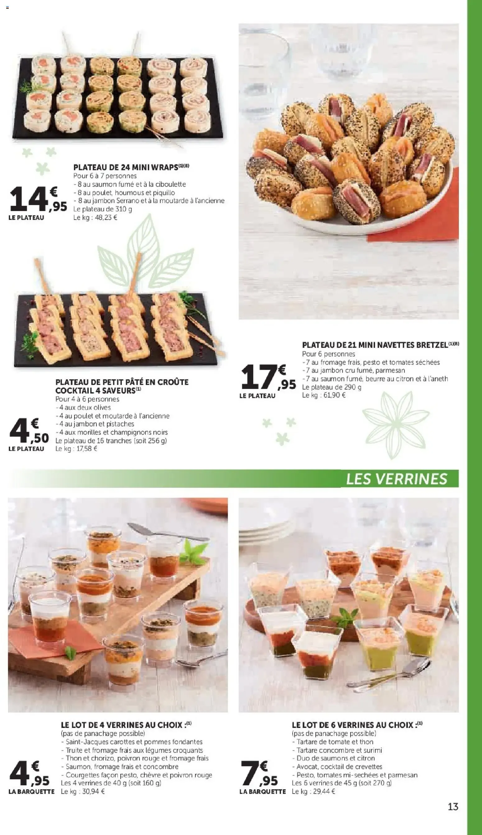 U traiteur - La Carte Printemps-Été du 3 mars au 4 octobre 2026 - Catalogue page 12
