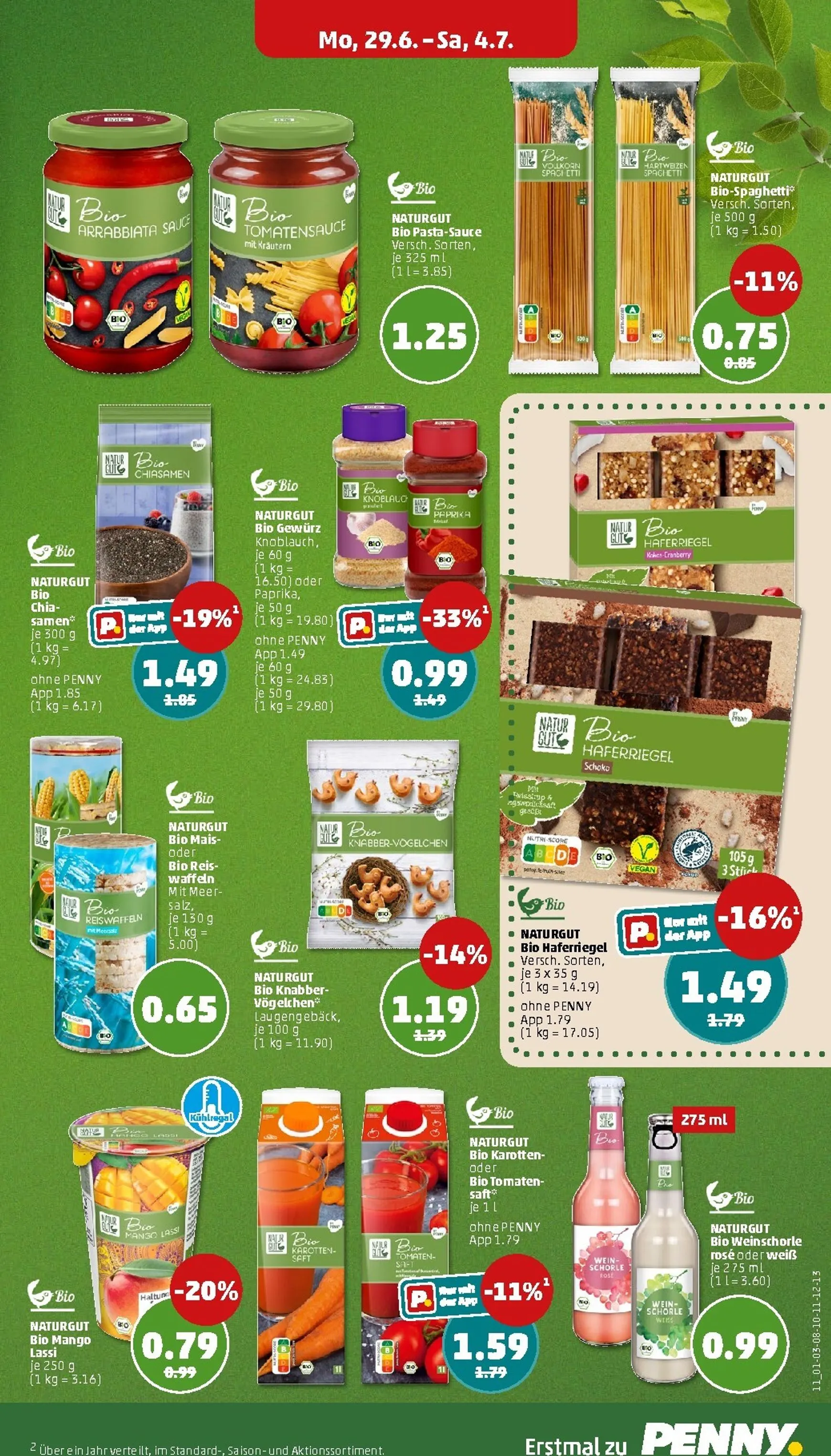 PENNY Prospekt nächste Woche – von Montag 29.06.2026 bis Samstag 04.07.2026 von 29. Juni bis 4. Juli 2026 - Prospekt seite 13
