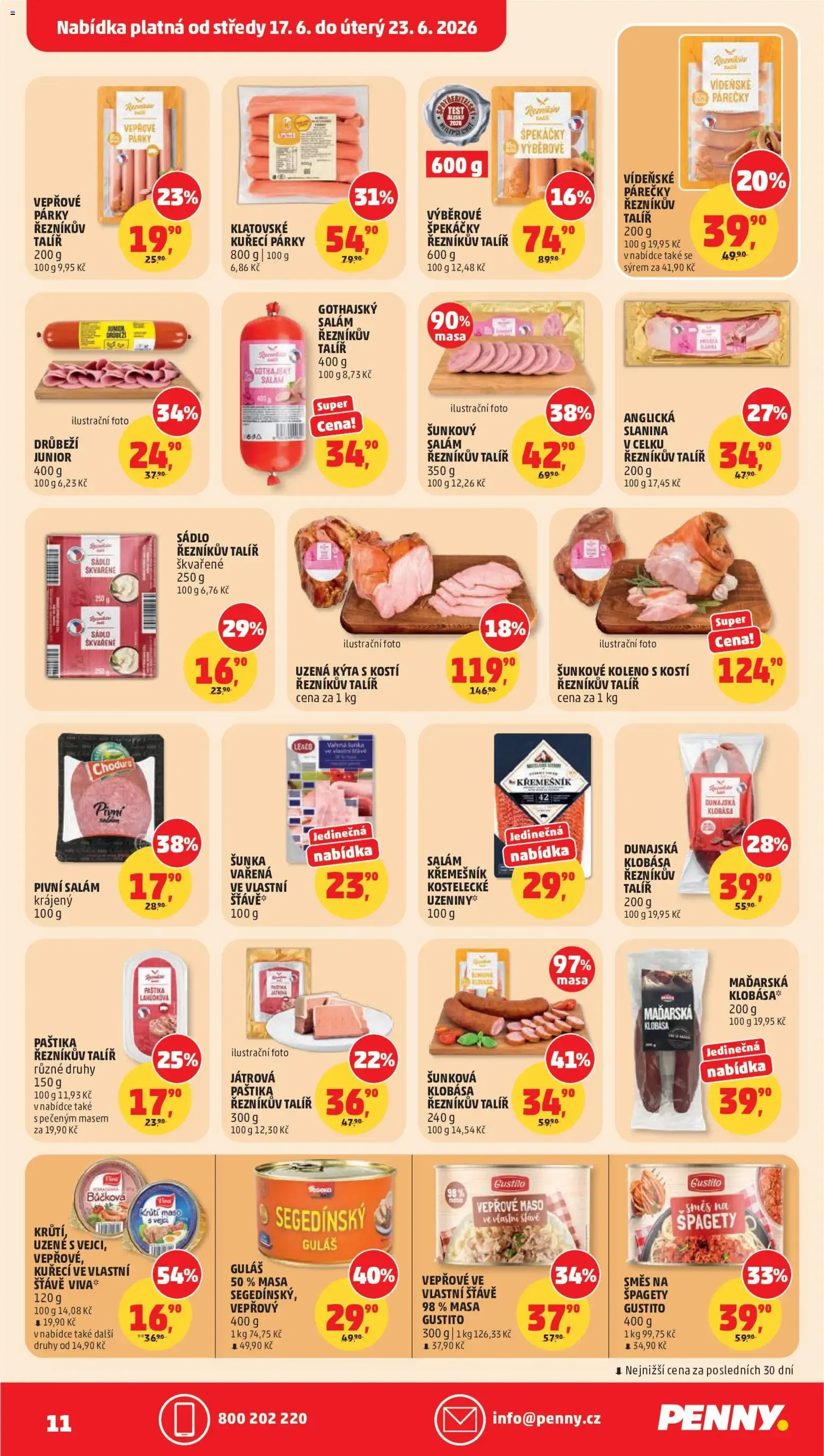 PENNY leták na příští týden (17.06.2026) - 17. června 23. června 2026 - Page 11