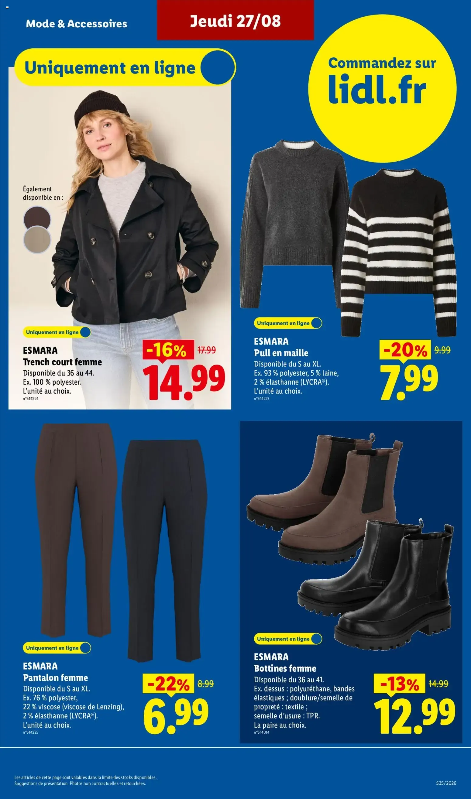 Catalogue LIDL du 24/08/2026 | Promo prospectus en ligne du 24 août au 27 août 2026 - Catalogue page 13