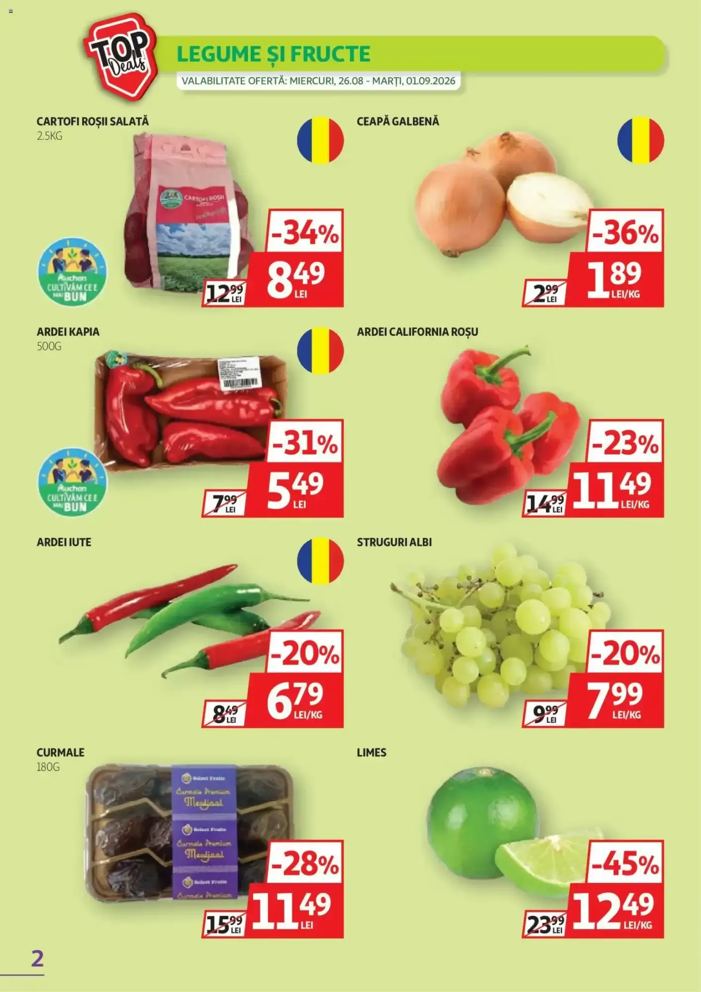 Catalog Catalog Auchan de la 26 august până la 8 septembrie 2026 - Revista Pagina 2