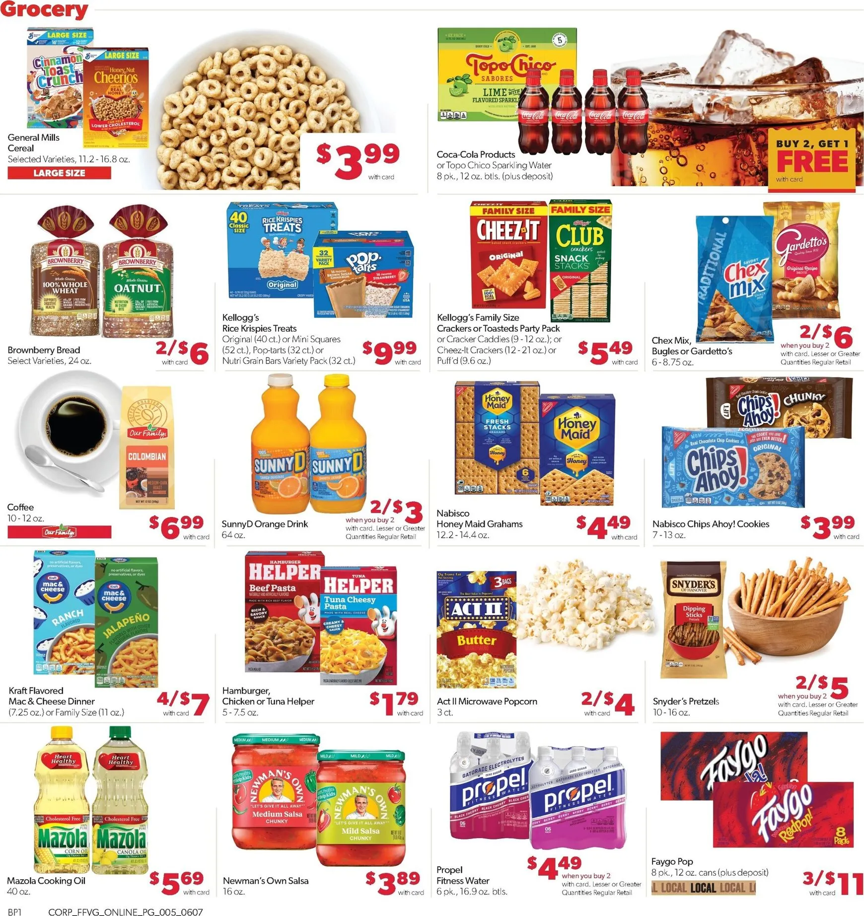 Weekly ad Current Family Fare leaflet valid from Sunday 06/07/2026 to Saturday 06/13/2026 from June 7 to June 13 2026 - Page 9
