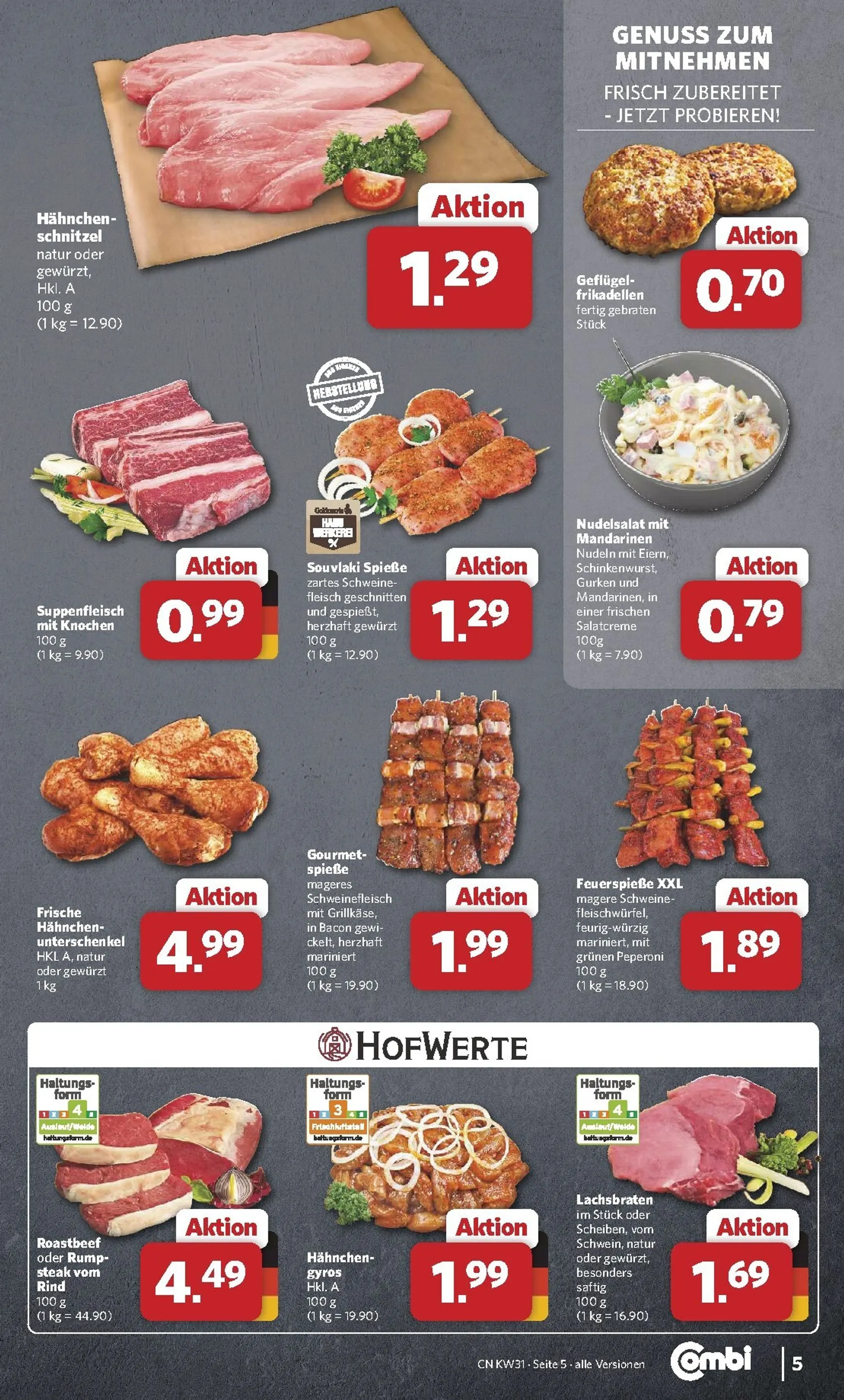 Combi Prospekt – von Montag 27.07.2026 bis Samstag 01.08.2026 von 27. Juli bis 1. August 2026 - Prospekt seite 5