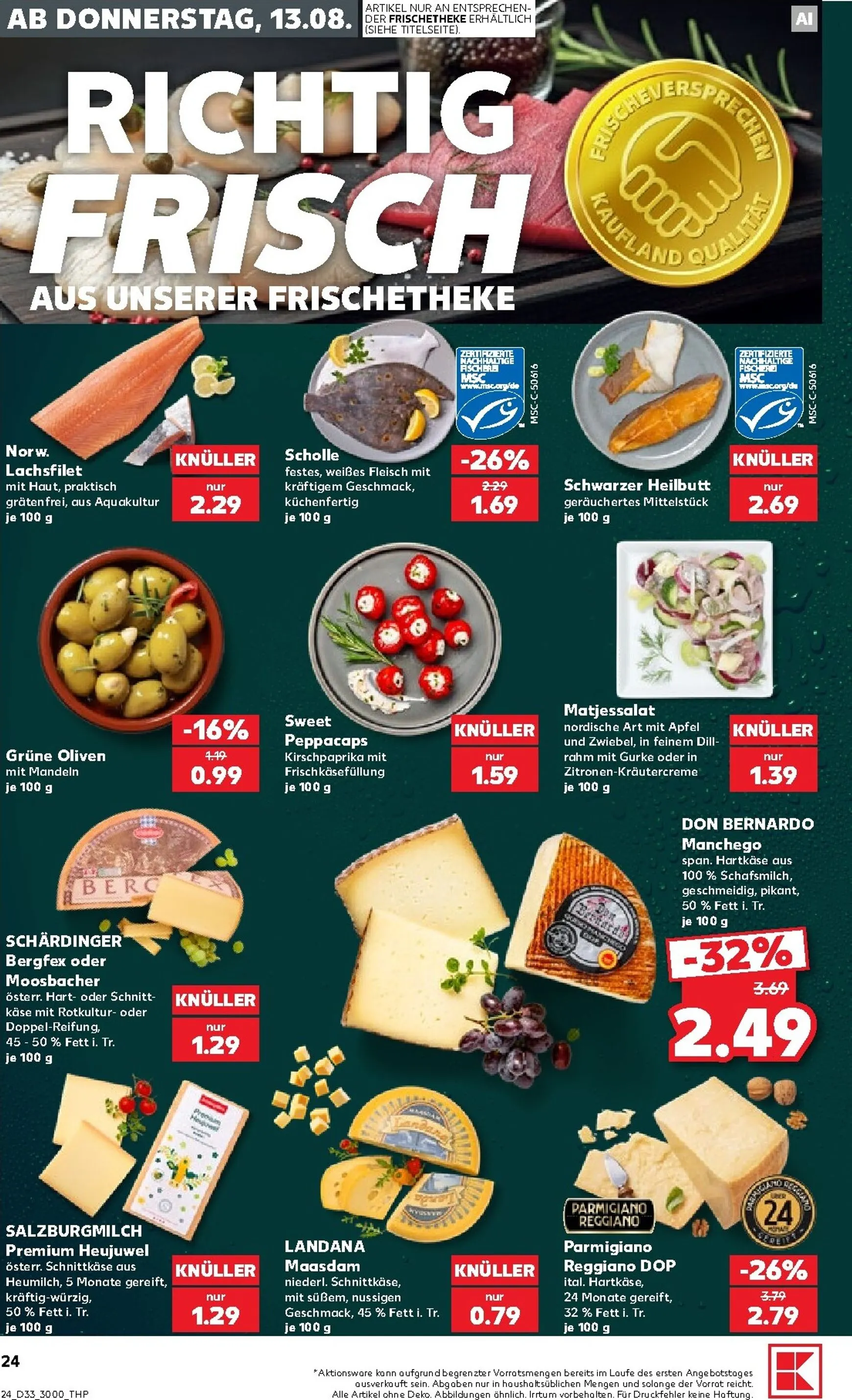 Neuer Kaufland Prospekt – von Donnerstag 13.08.2026 bis Mittwoch 19.08.2026 von 13. August bis 19. August 2026 - Prospekt seite 24