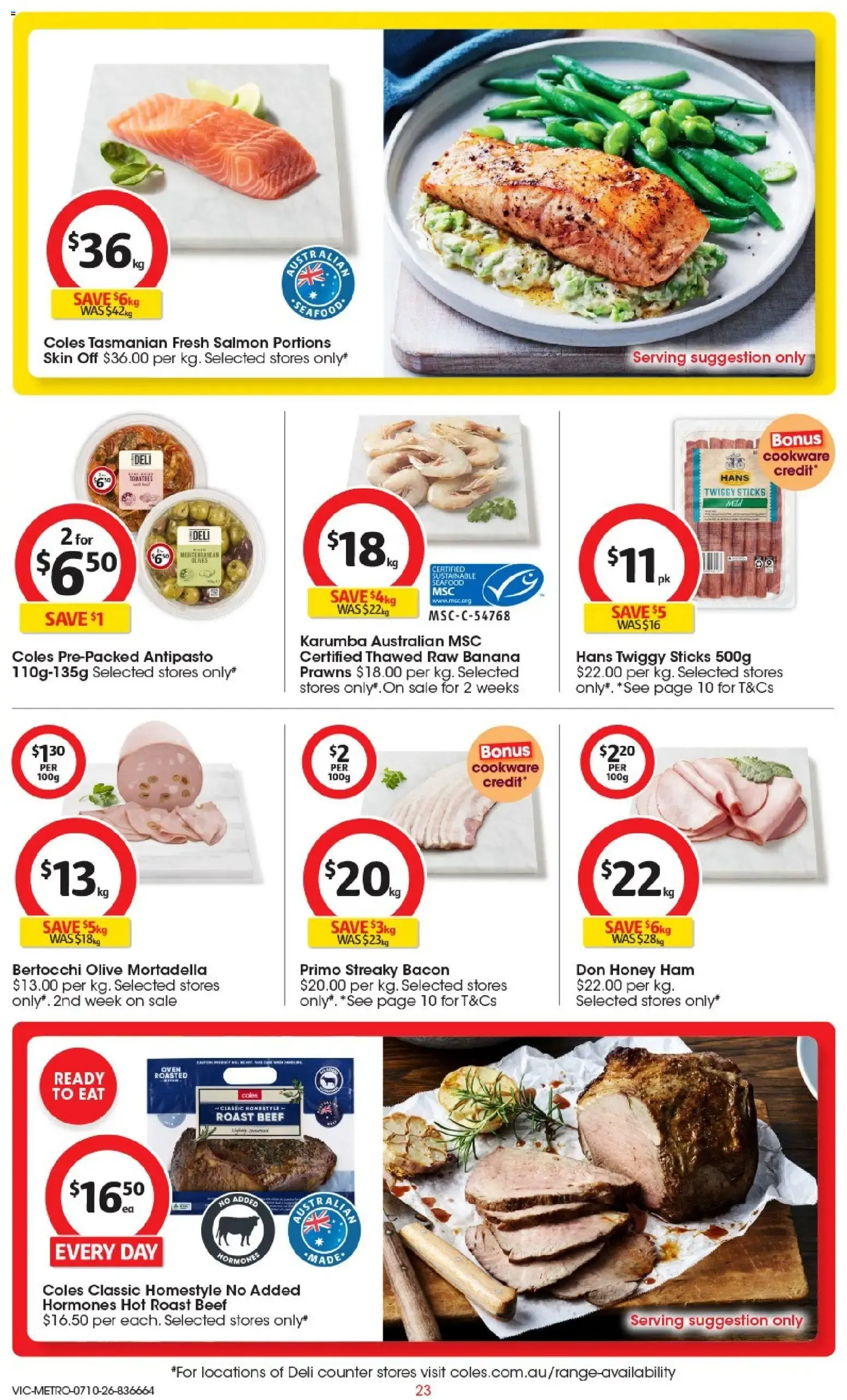 Coles catalogue valid from 07/10/2026 > Online Australia - Catalogue valid from 7 October to 13 October 2026 - page 23