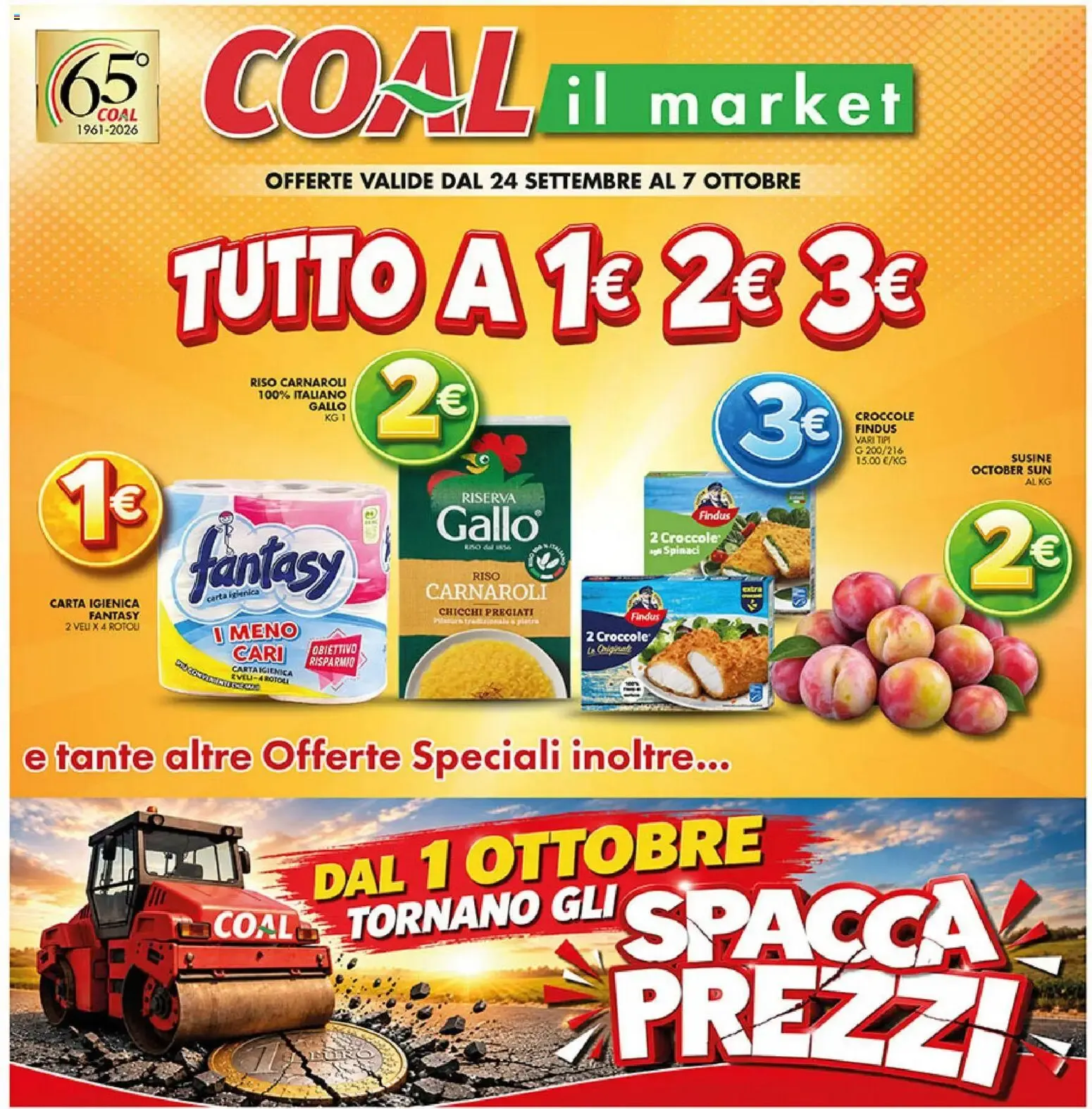 COAL il market da 24 settembre a 7 ottobre di 2026 - Pagina del volantino 1