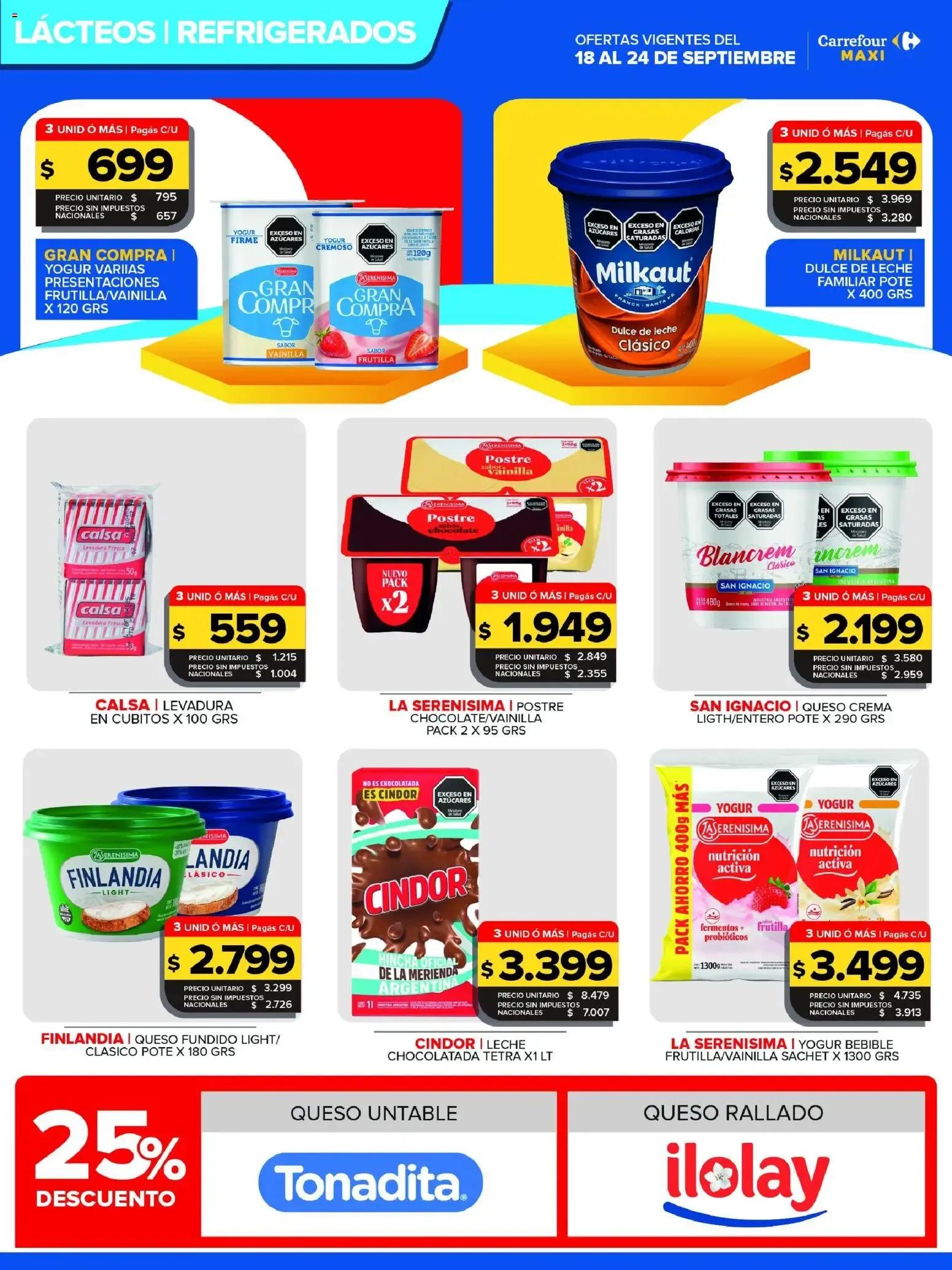 Ofertas de Carrefour Maxi catálogo del 18/09/2026 - 24/09/2026 18 de septiembre al 24 de septiembre 2026 - Página 8 del catálogo