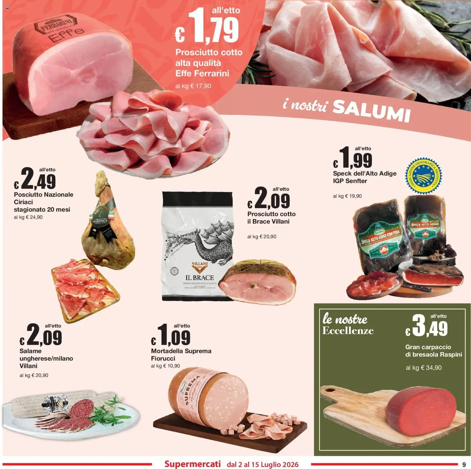 Sì con Te volantino dal 02/07/2026 - online Offerte da 2 luglio a 15 luglio di 2026 - Pagina del volantino 9