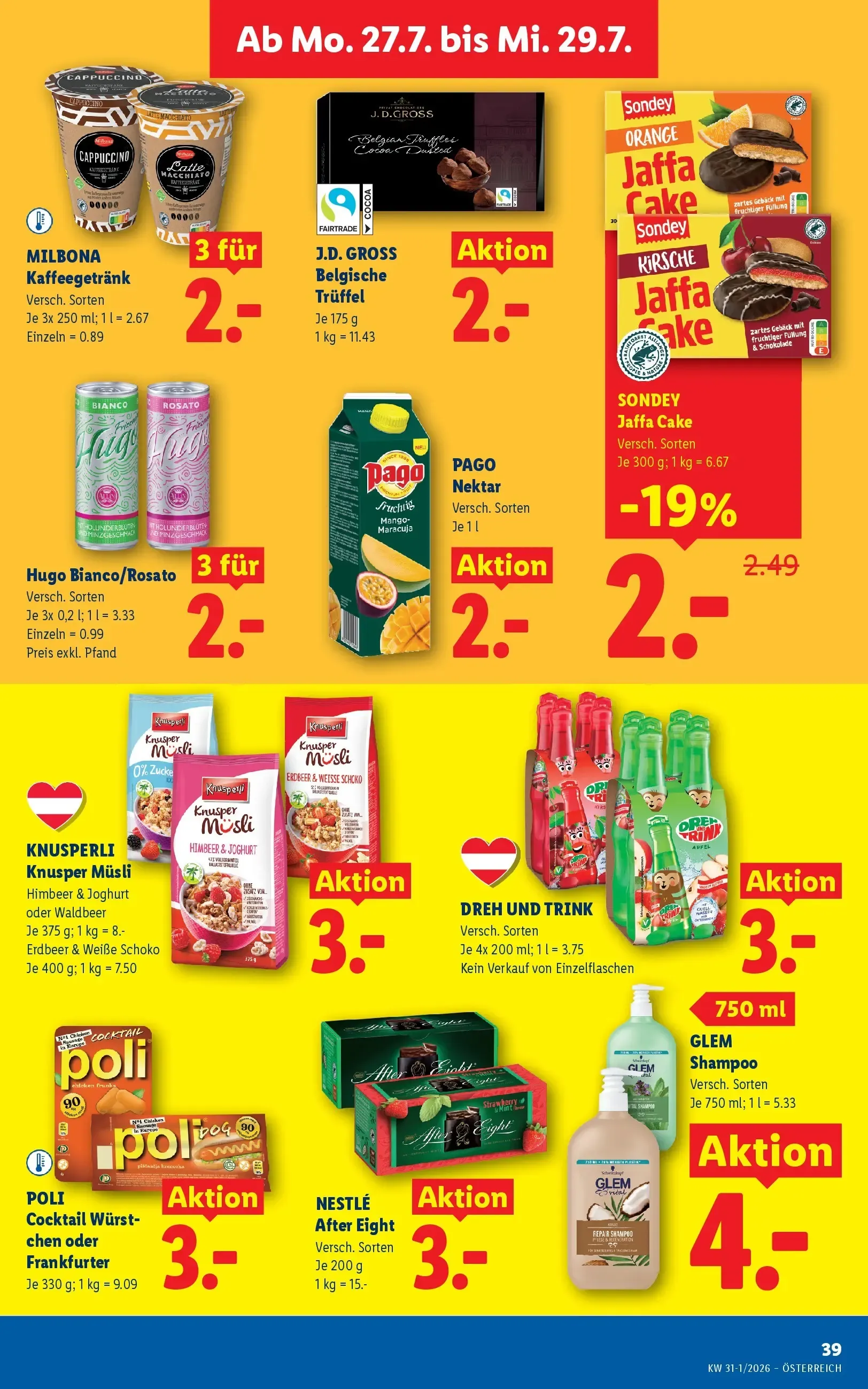 Lidl - Lidl ab 23.07.2026 - Angebote ab donnerstag von 23. Juli bis 25. Juli 2026 - Flugblätt seite 47