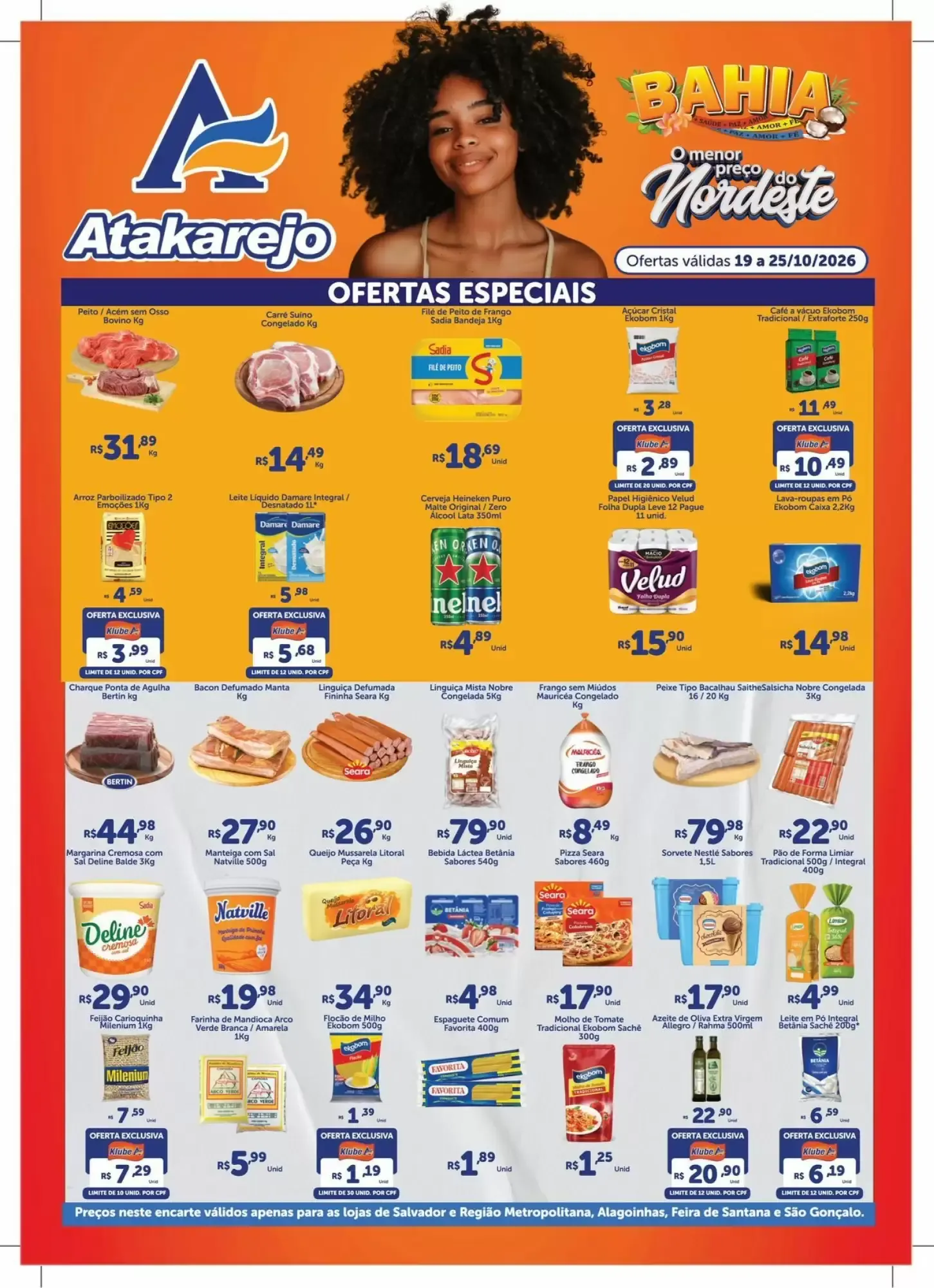 Encarte de Encarte Atakarejo semana 43 19 de outubro até 25 de outubro 2026 - Pagina 1